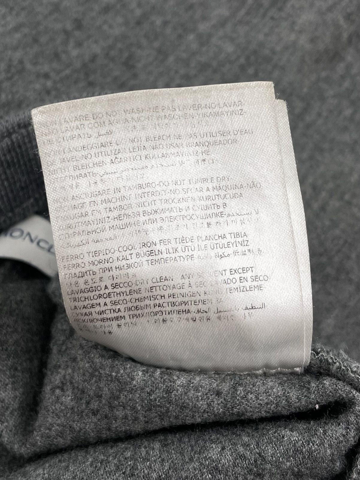 Moncler Moncler 100% Virgin Wool Knit Joggers – Grey – Size IT 40 Size 27" / US 4 / IT 40 - 15 Thumbnail