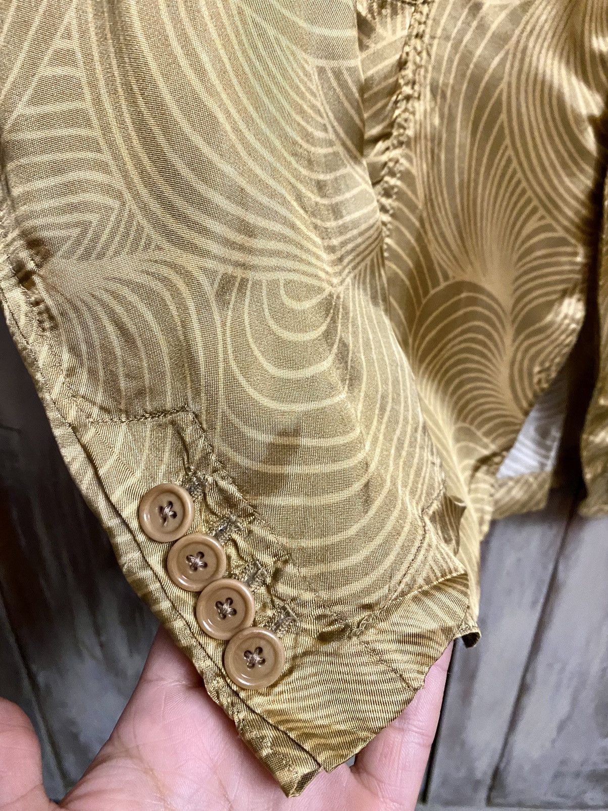Dries Van Noten dries van noten ss 2018 runway satin print jacket 48 Size US M / EU 48-50 / 2 - 4 Thumbnail