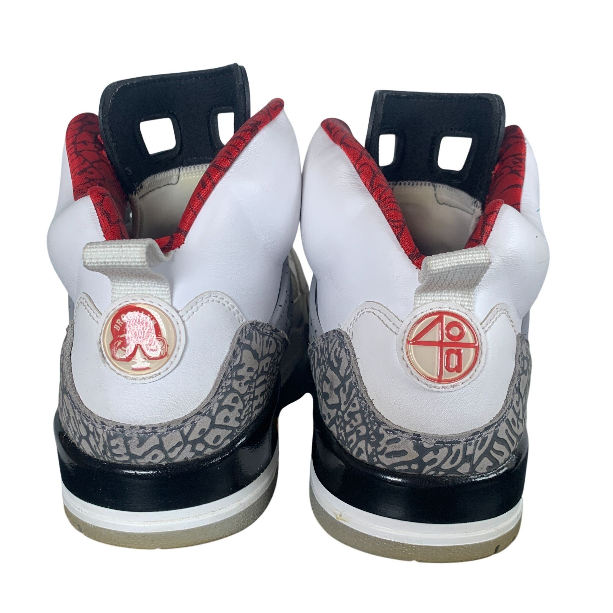 Nike Nike Air Jordan Mens Spizike White Cement Size 1 Size US 10.5 / EU 43-44 - 10 Thumbnail