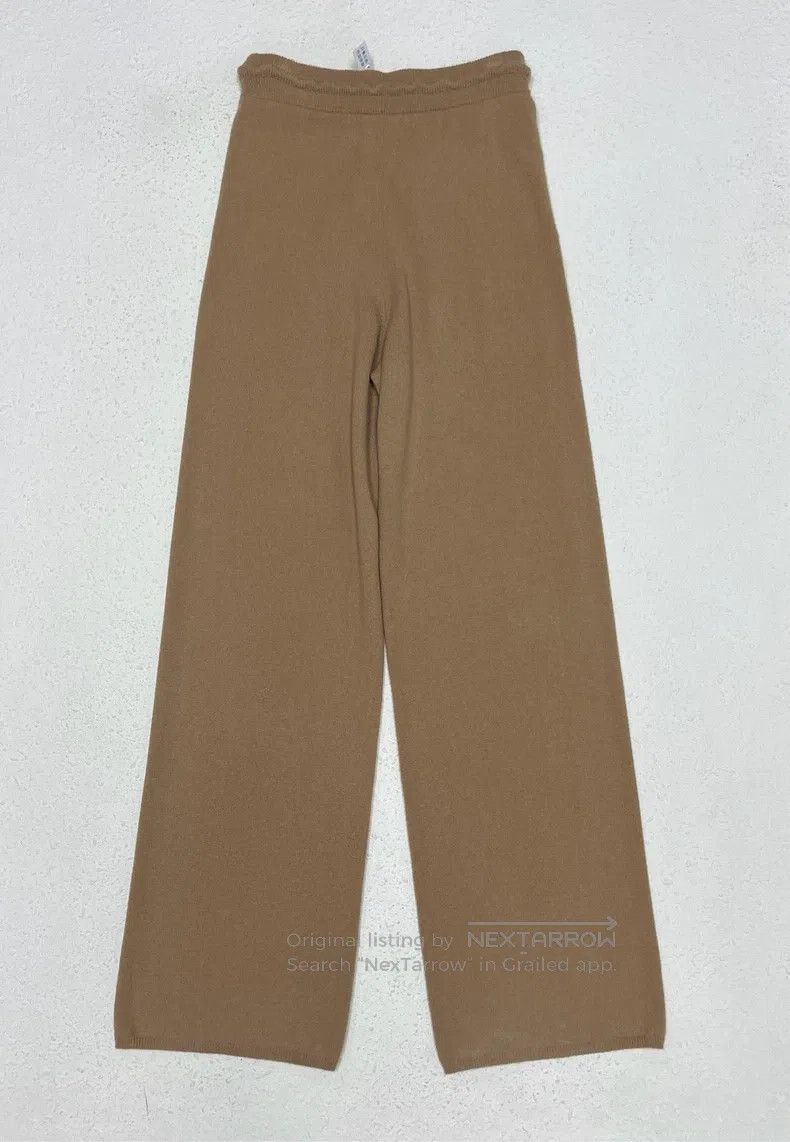 Max Mara Max Mara size S Light Camel Color Knitted Long Trousers Size 24" / US 00 / IT 34 - 2 Thumbnail