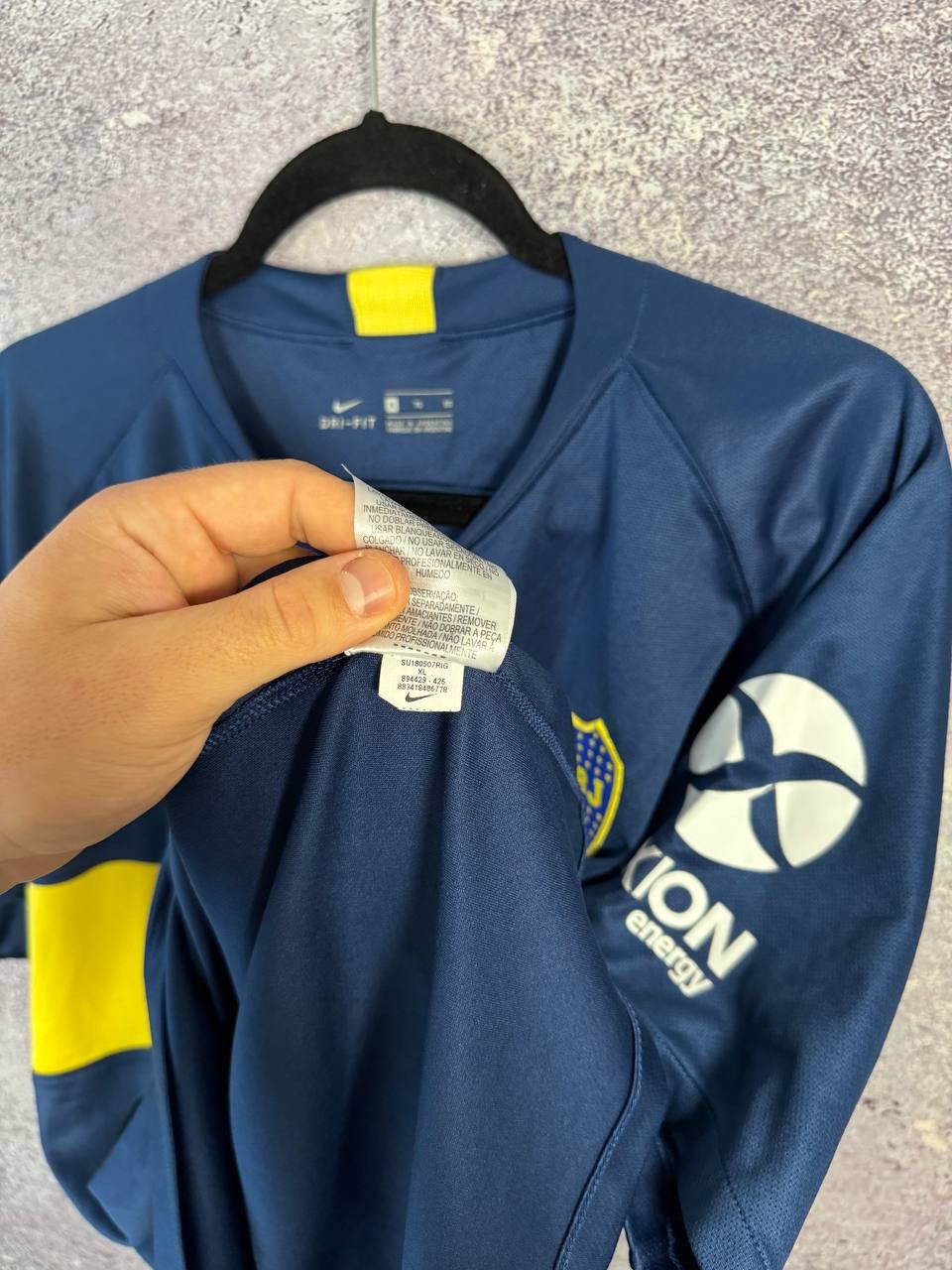 Nike × Vintage Vintage CABJ Boca Juniors 2018/19 Nike Soccer Jersey Size US XL / EU 56 / 4 - 13 Thumbnail