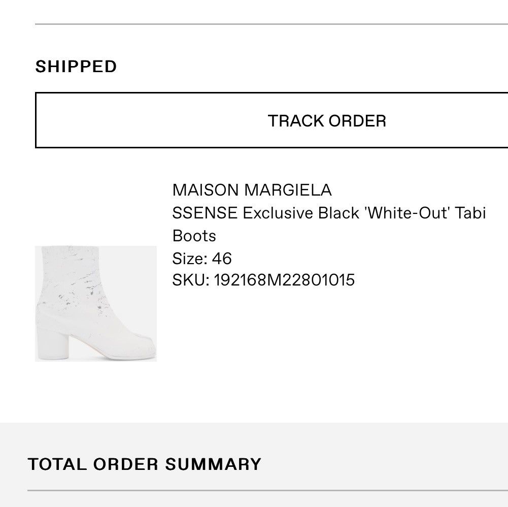 Maison Margiela FINAL DROP SSENSE EXCLUSIVE Painted Tabi Boots Size US 13 / EU 46 - 12 Thumbnail