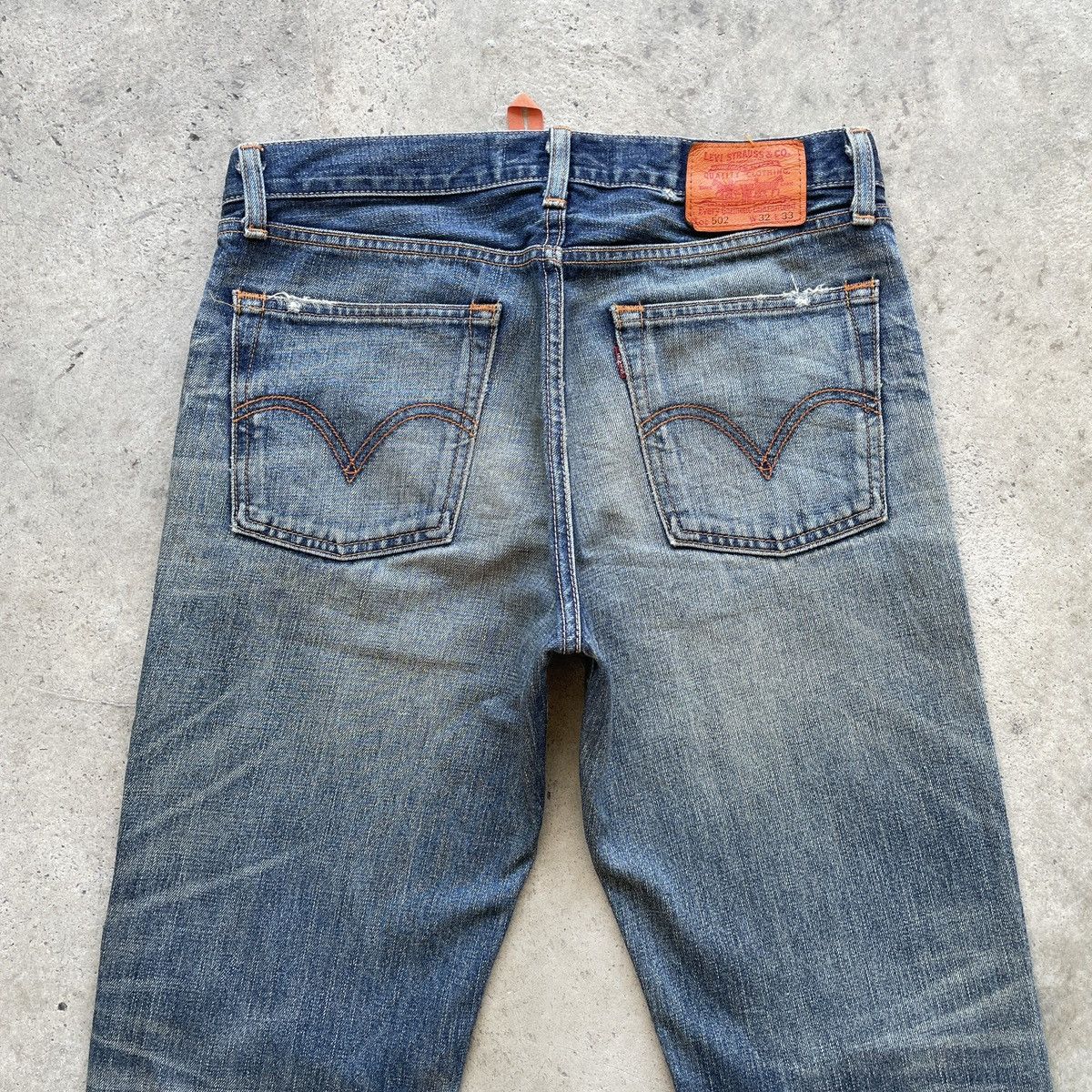 Levi's Vintage Levi’s 502 RUSTY Faded Distressed Jeans Denim Pants Size US 32 / EU 48 - 11 Thumbnail