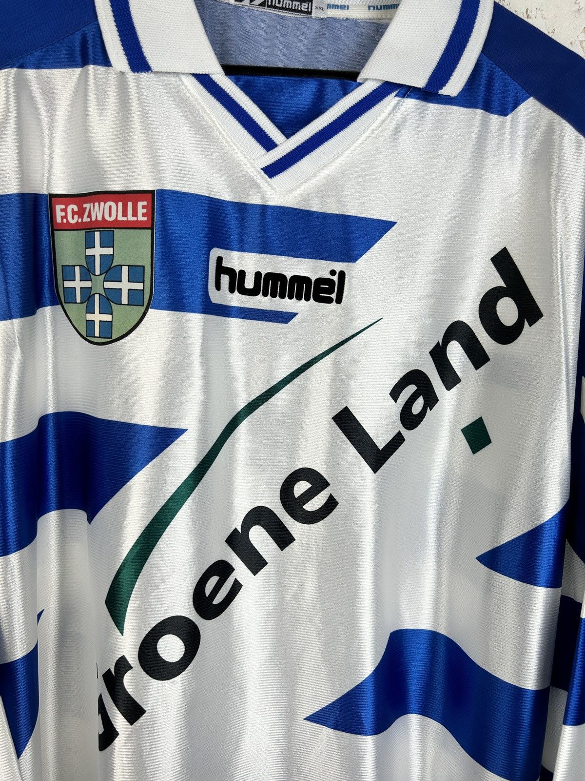 Hummel Hummel FC Zwolle PEC 2001/02 Home Kit Long Sleeve Jersey XXL Size US XXL / EU 58 / 5 - 2 Thumbnail