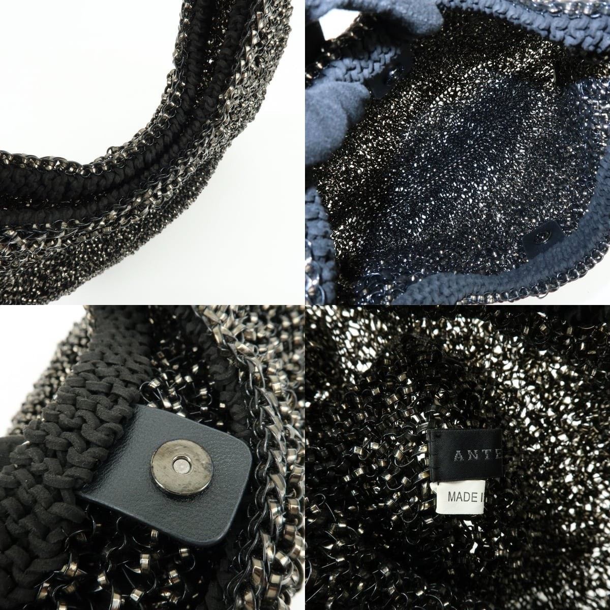 ANTEPRIMA Anteprima Wire Bag PVC Shoulder Black Size ONE SIZE - 7 Thumbnail