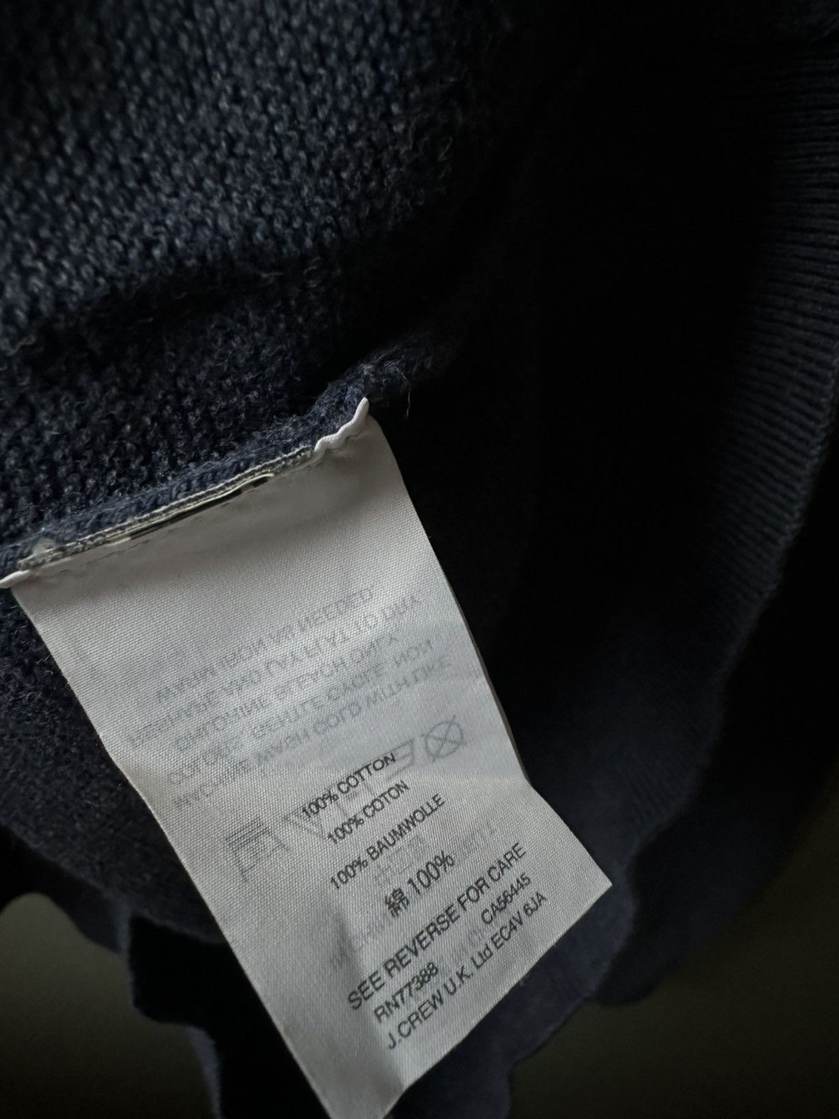 J.Crew Men's J.Crew Cotton Sweater Size M Size US M / EU 48-50 / 2 - 5 Thumbnail