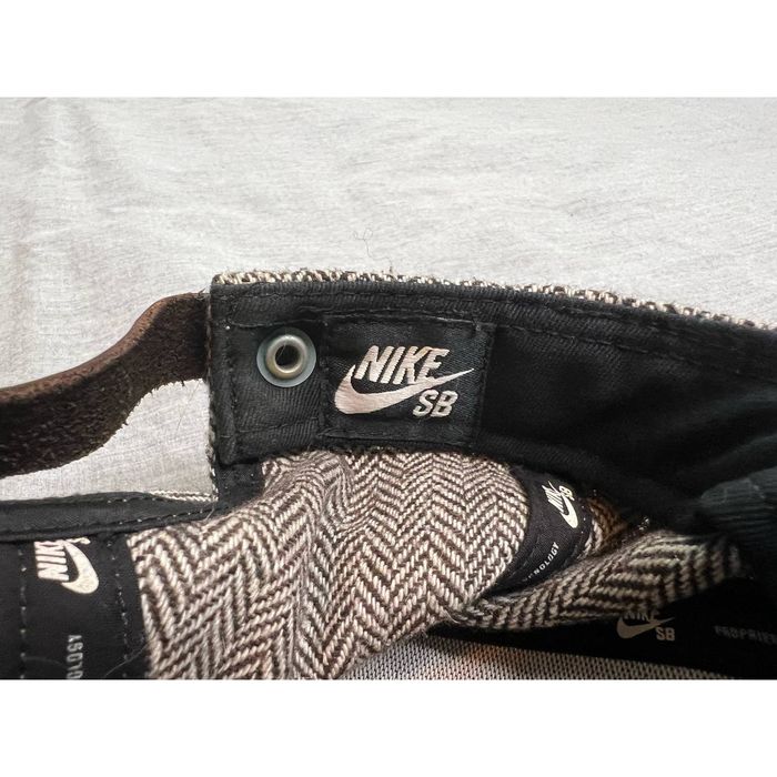 Nike Nike SB Tweed Adjustable Leather Strap Hat Grailed