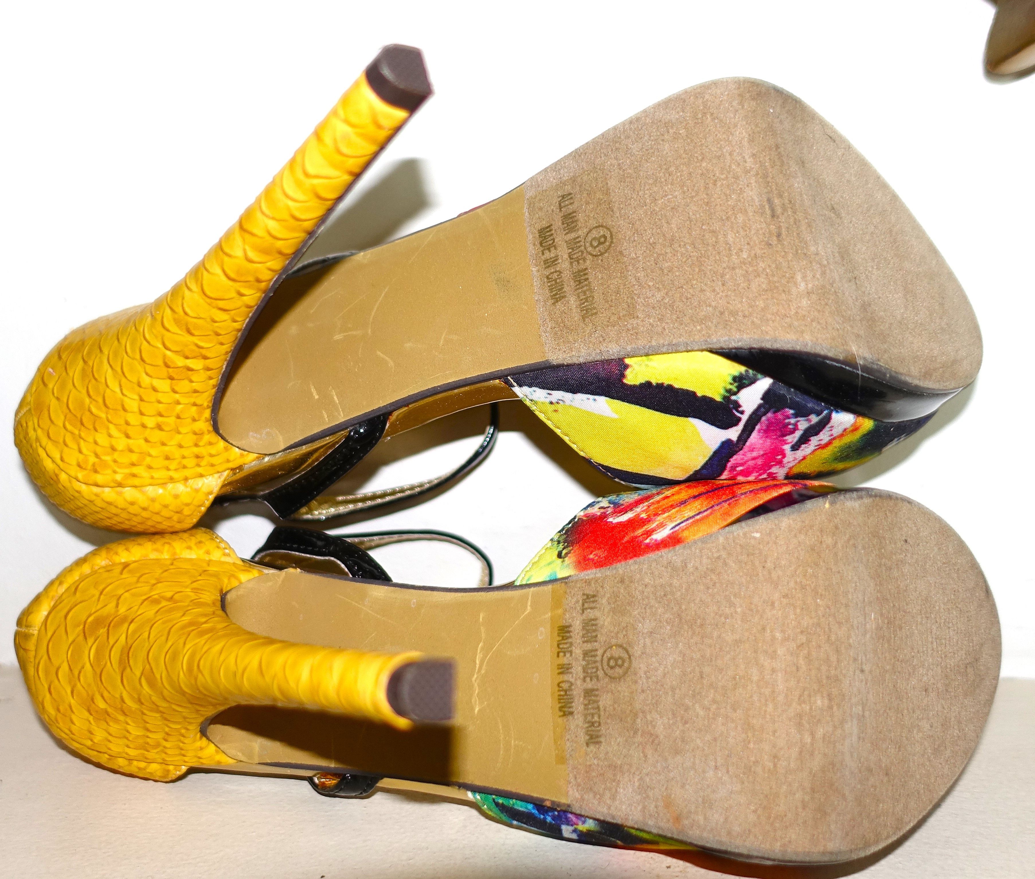 Other Liliana Multi colored Stilettos 8 Size US 8 / IT 38 - 6 Thumbnail
