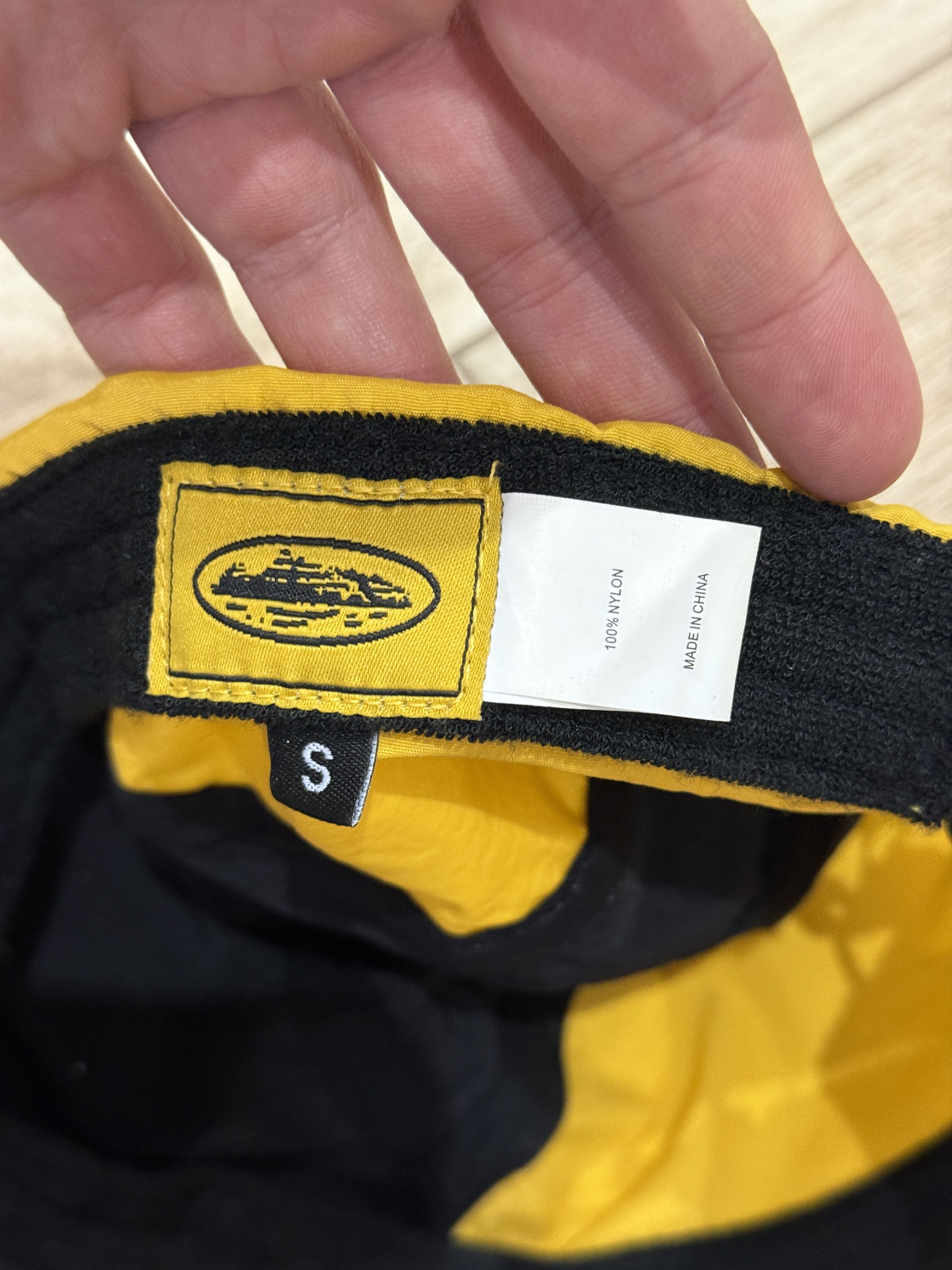 Corteiz Corteiz sportswear cap hat logo patch uk drill yellow Size ONE SIZE - 4 Thumbnail
