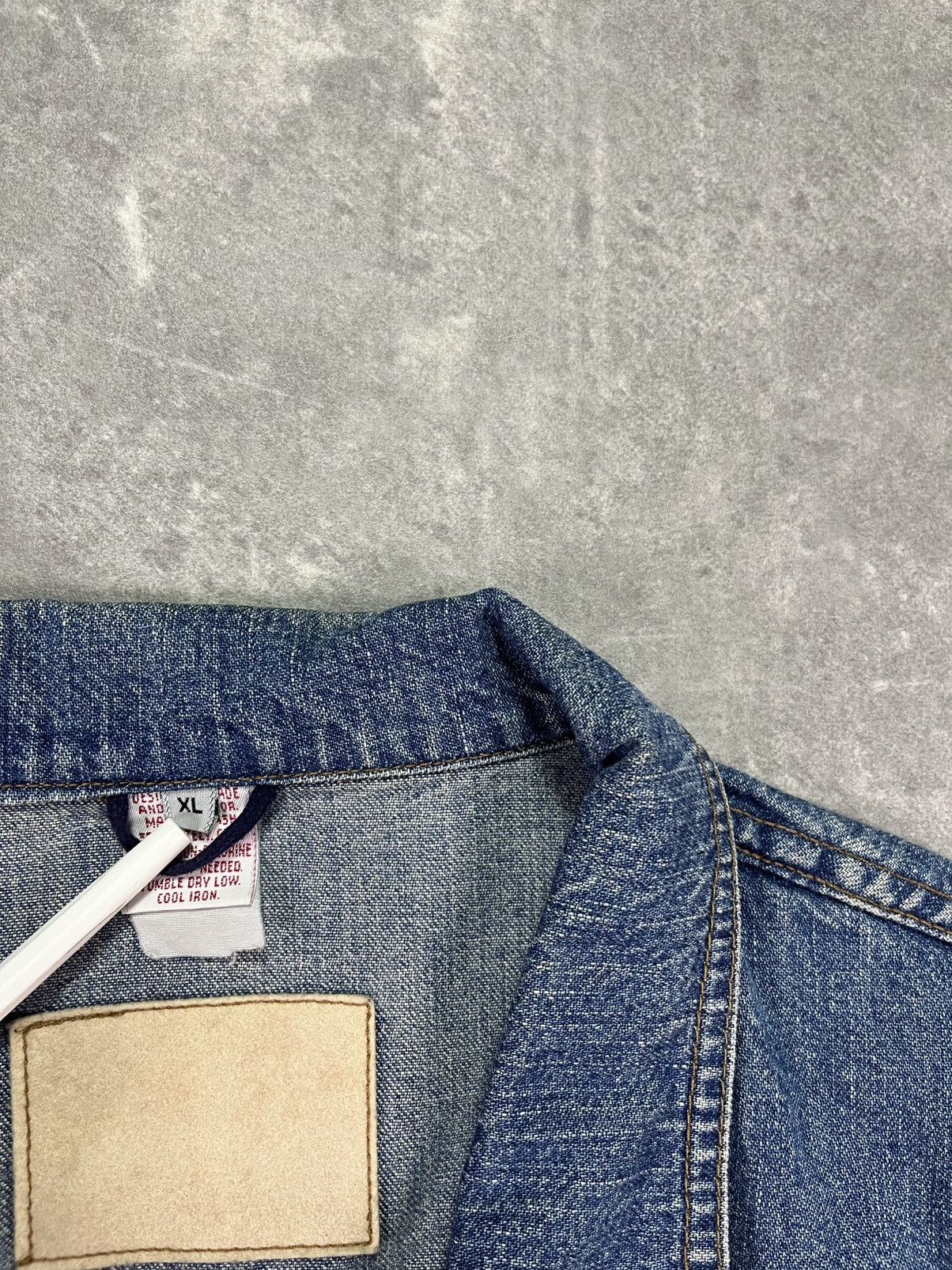 Marithe + Francois Girbaud 90s Marithe Francois Girbaud Denim Zip Trucker Jacket XL Size US XL / EU 56 / 4 - 9 Thumbnail