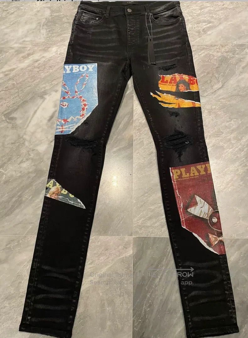 Amiri Amiri Size 32 Retro sticker jeans Size US 32 / EU 48 - 1 Thumbnail