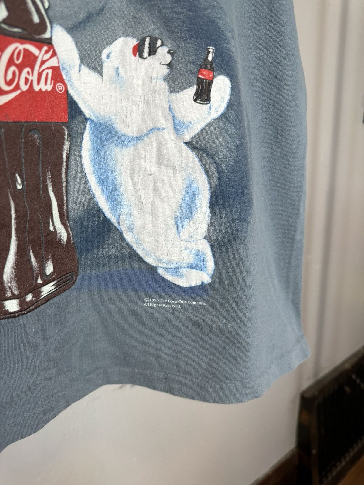 Coca Cola × Vintage Vintage Coca Cola Polar Bear Shirt Size US L / EU 52-54 / 3 - 4 Thumbnail