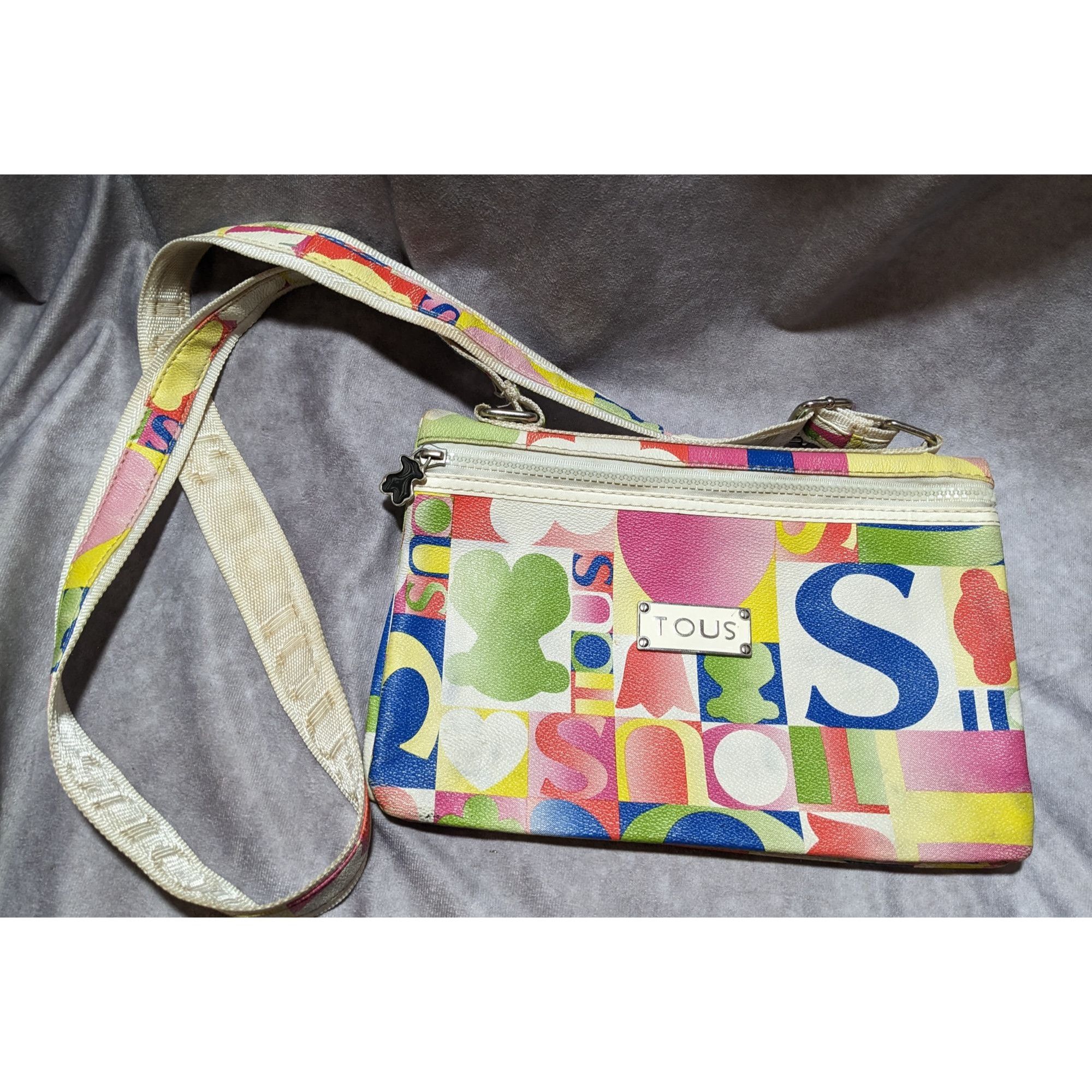 TOUS Tous Fold Over Zip Rainbow Crossbody Bag Size ONE SIZE - 11 Thumbnail