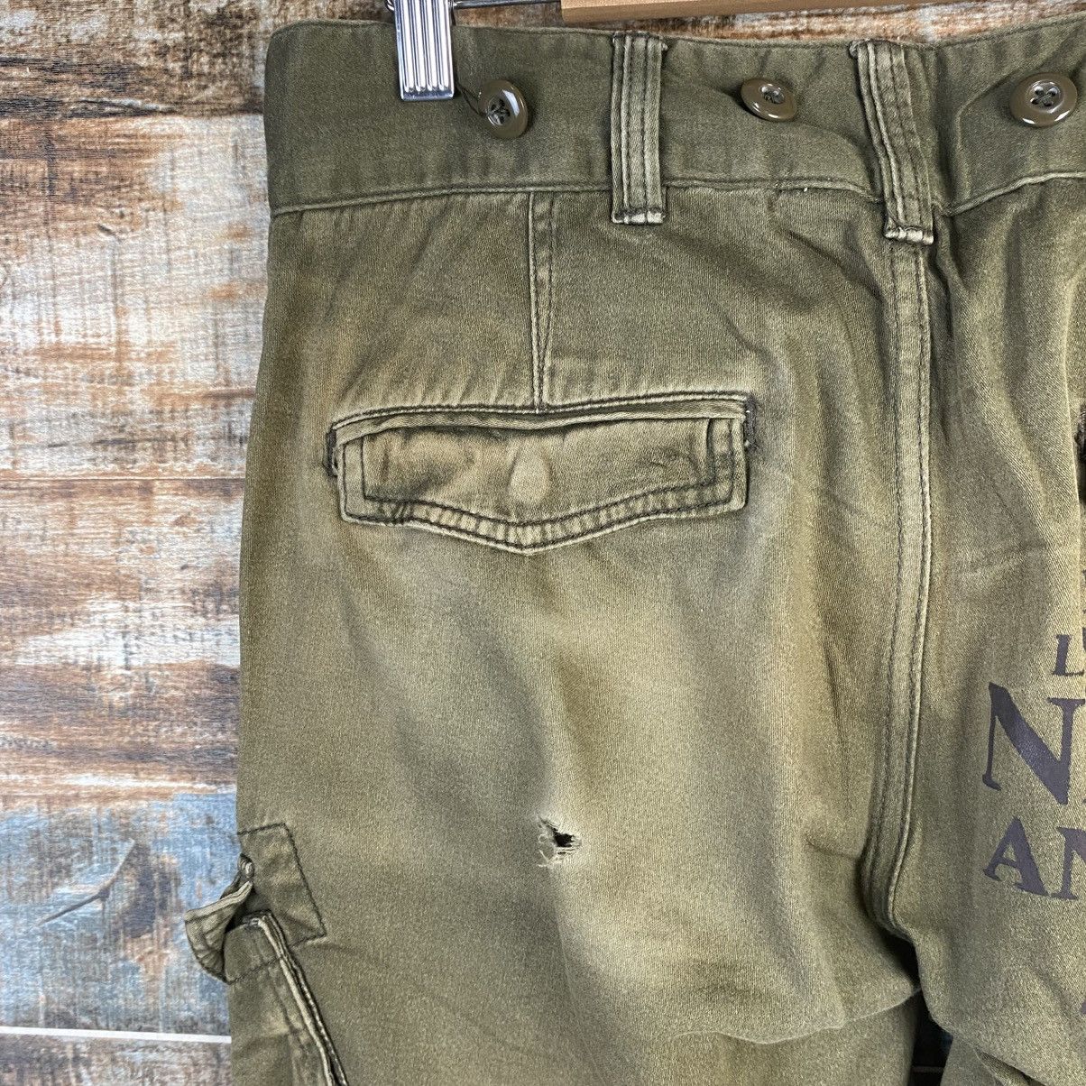 Japanese Brand DL Back Sound Green Cargo Multipocket Pants #C955 Size US 30 / EU 46 - 18 Thumbnail