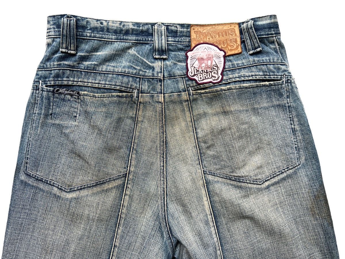 JNCO Pick🔥 Akademiks Baggy Jeans Multipocket Tactical Denim Jeans Size US 36 / EU 52 - 4 Thumbnail