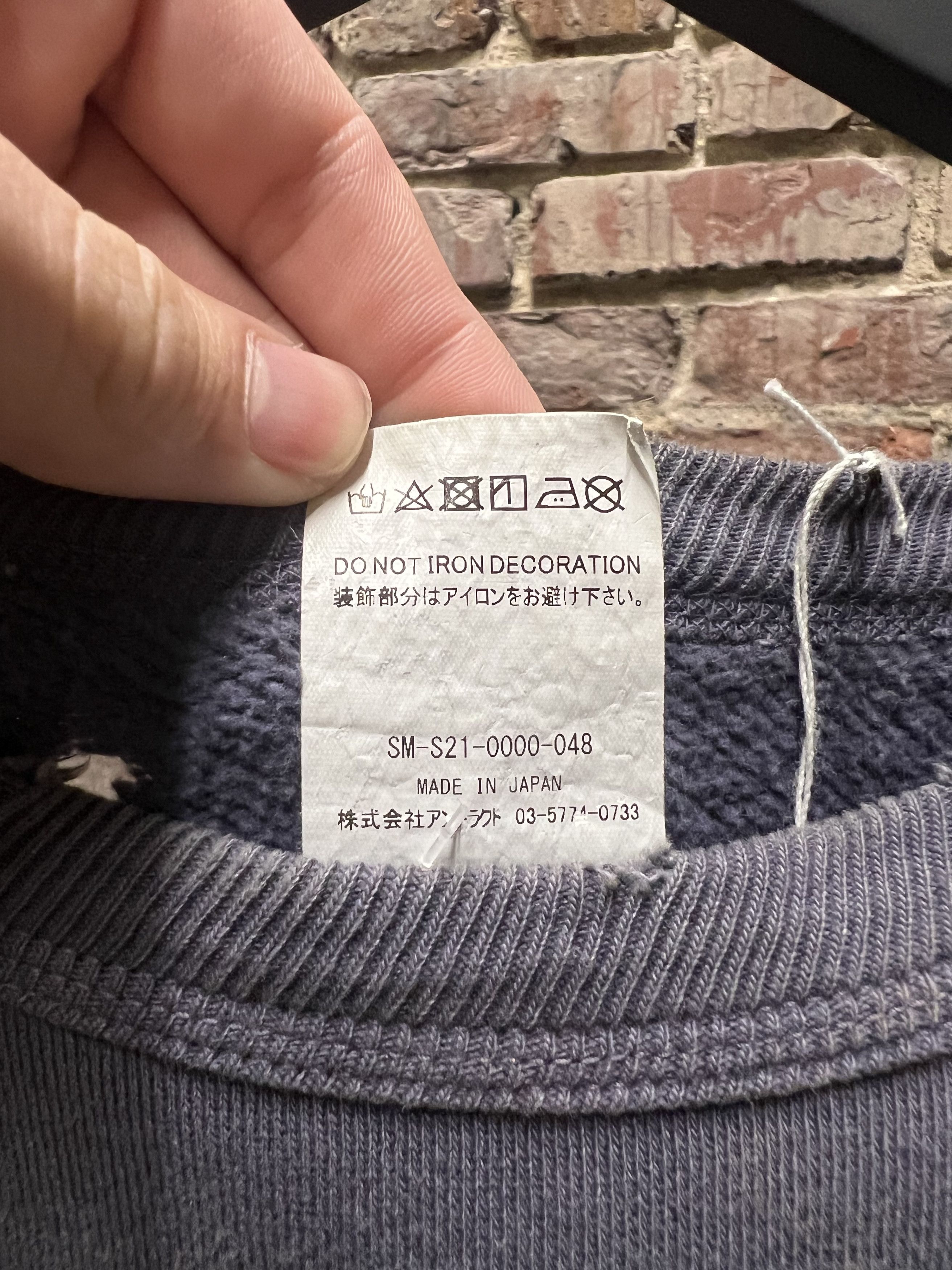 DENIM TEARS × Saint Michael Denim Tears x Saint Michael Saint Tears Crewneck Size US L / EU 52-54 / 3 - 5 Thumbnail