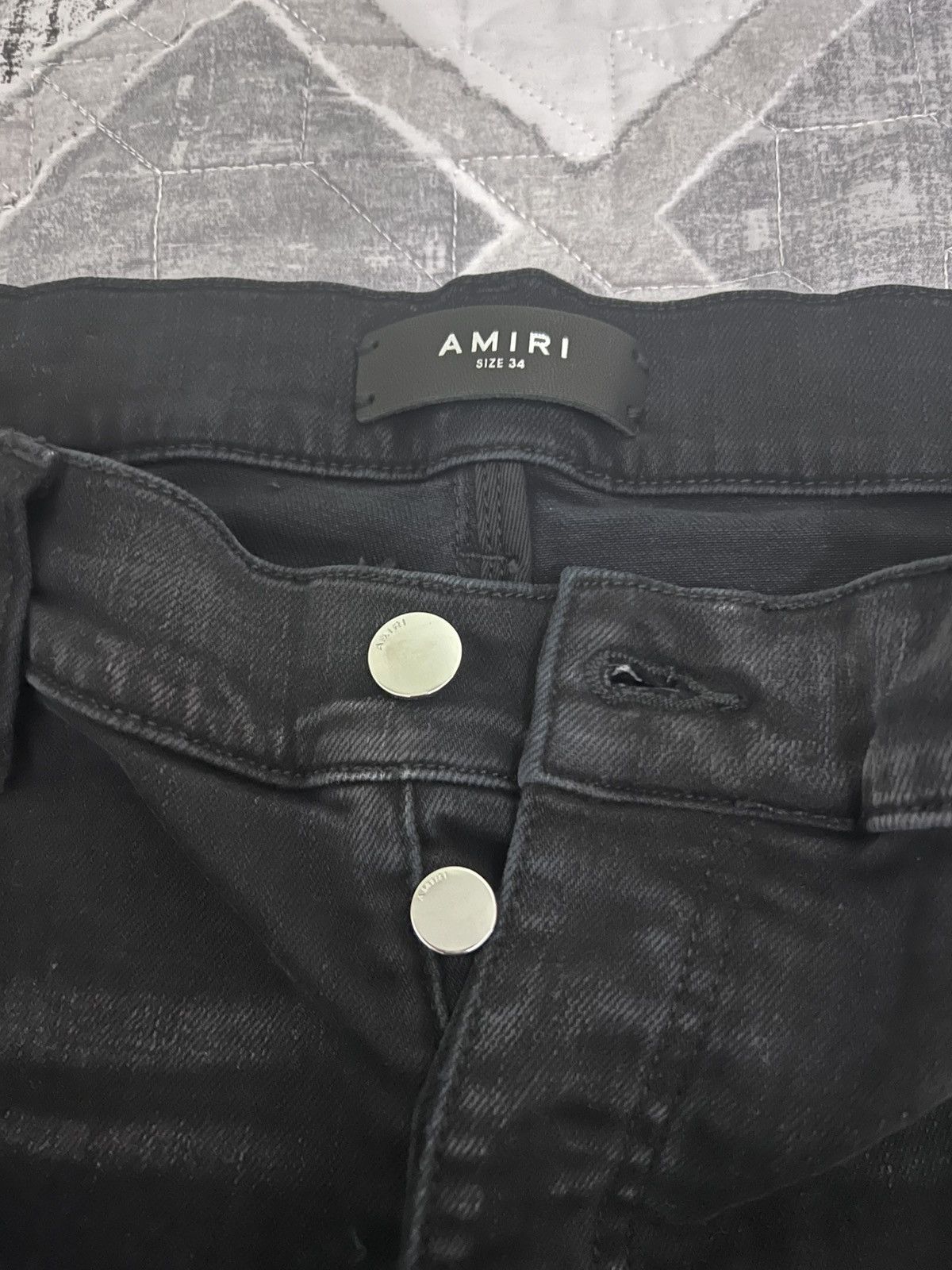Amiri Amiri Varsity Jean Size US 34 / EU 50 - 5 Thumbnail