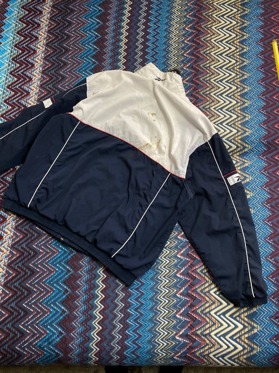 Reebok Man Light Jacket Reebok Vintage Basic Logo Y2k Size US L / EU 52-54 / 3 - 13 Thumbnail