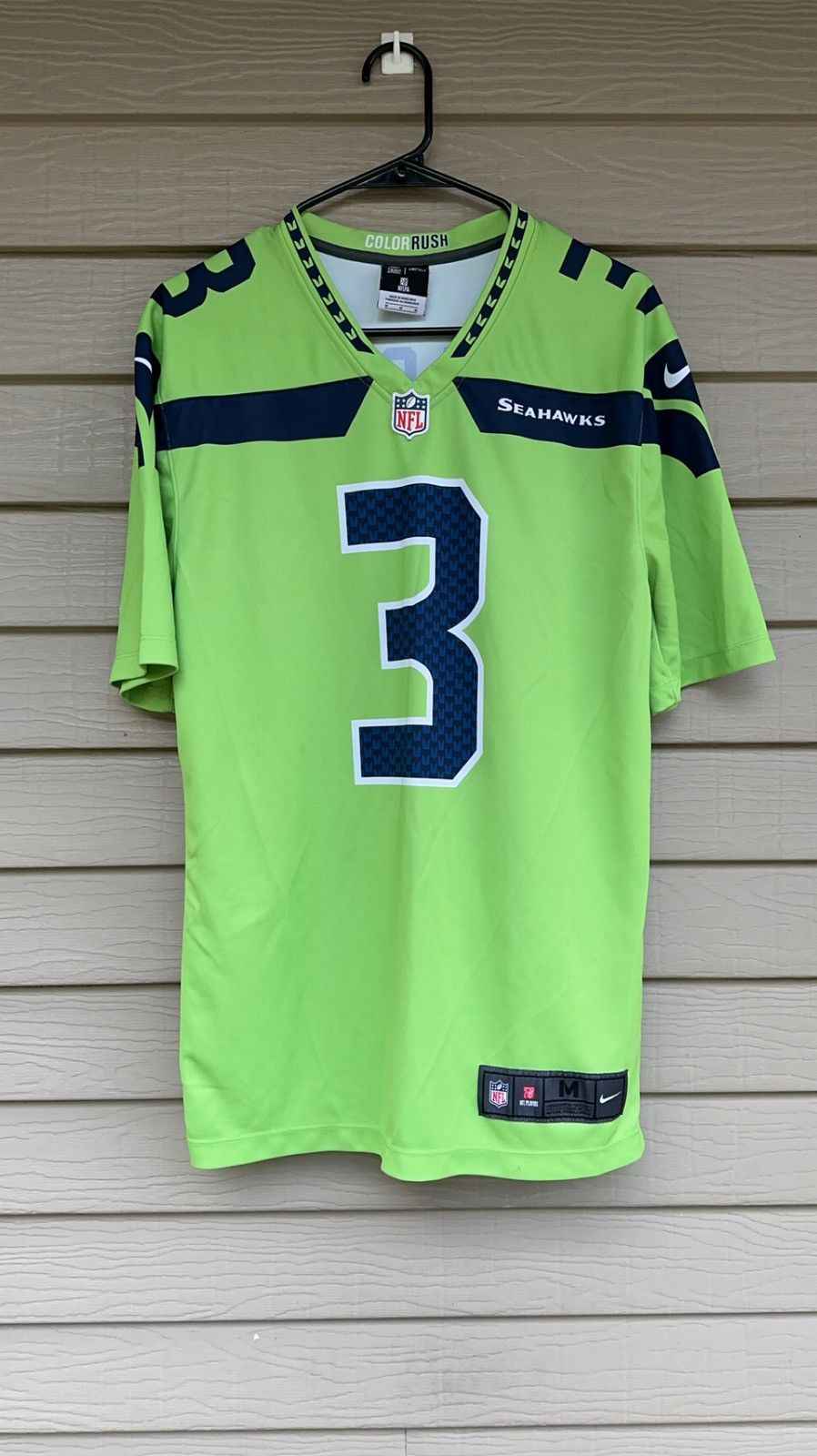 NFL Russell Wilson and Bobby Wagner Seattle Seahawks NFL Jersey Size US M / EU 48-50 / 2 - 1 Thumbnail