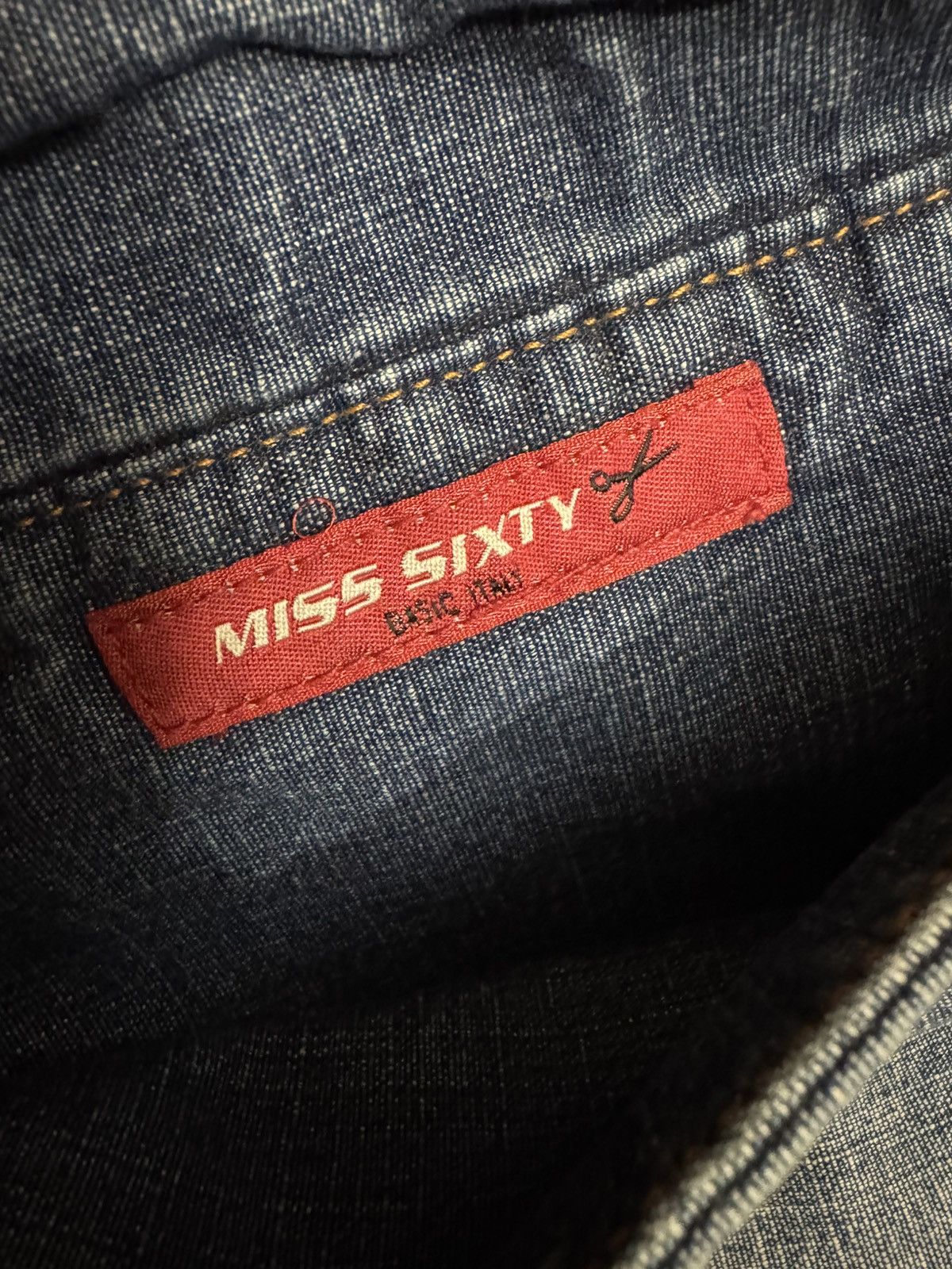 Miss Sixty Miss sixty Vintage Y2K style denim shoulder bag Size ONE SIZE - 9 Thumbnail
