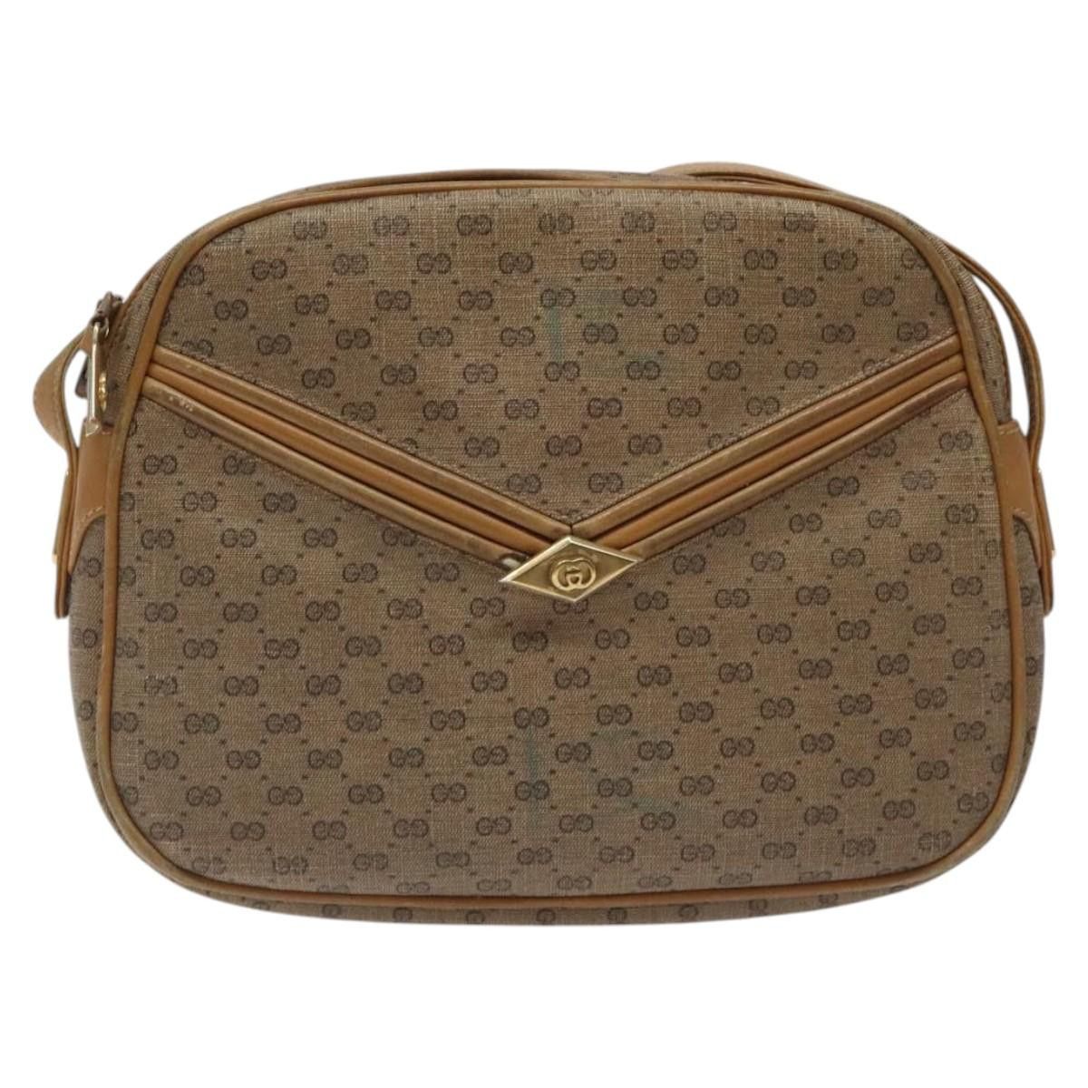 Gucci GUCCI Micro GG Supreme Shoulder Bag Pvc Beige Size ONE SIZE - 13 Thumbnail
