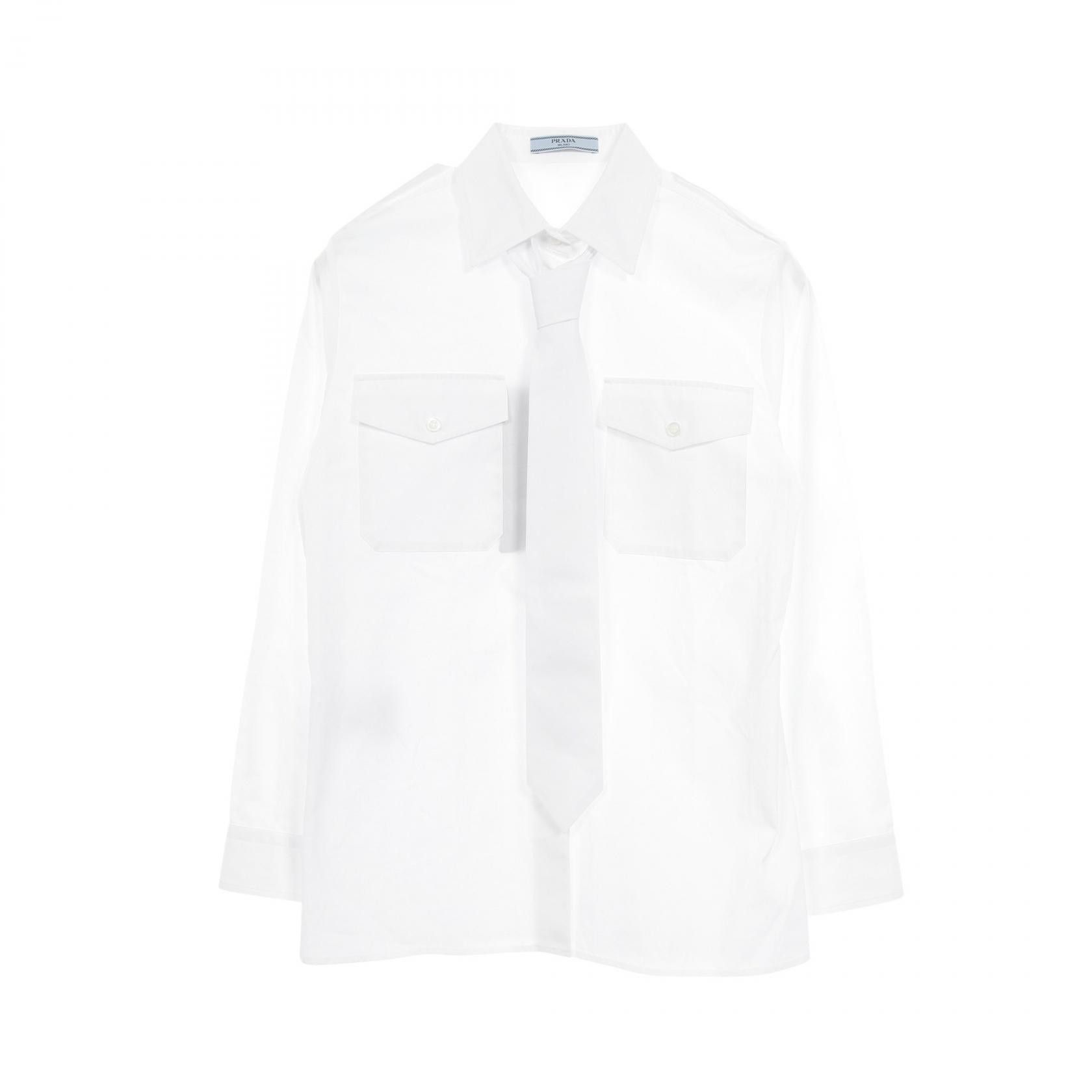 Prada Prada Prada Cotton Top Textile Tops DUTY FREE for USA Size ONE SIZE - 1 Thumbnail