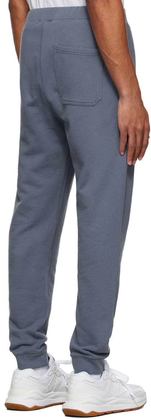 Sunspel Sunspel Blue Gray Loopback Track Pant Sweatpant Portugal Size US 30 / EU 46 - 3 Thumbnail