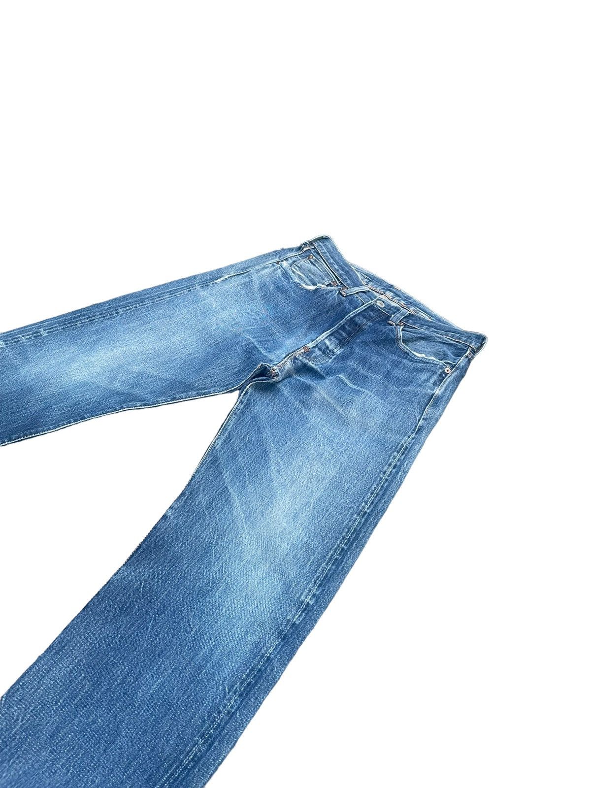 Levi's Vintage 2005 Levis 501 E 1937 Selvedge Denim Size US 31 - 3 Thumbnail