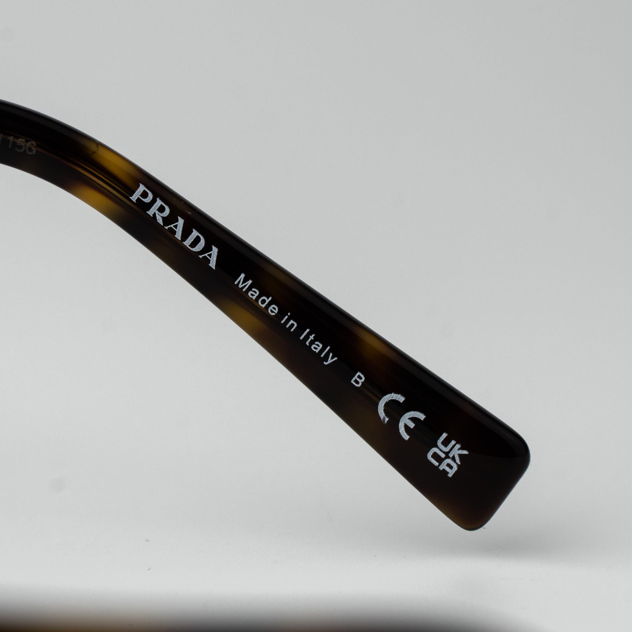 Prada Prada Men Eyeglasses Unisex PR15YV 2AU1O1 BRAND NEW Size ONE SIZE - 7 Thumbnail