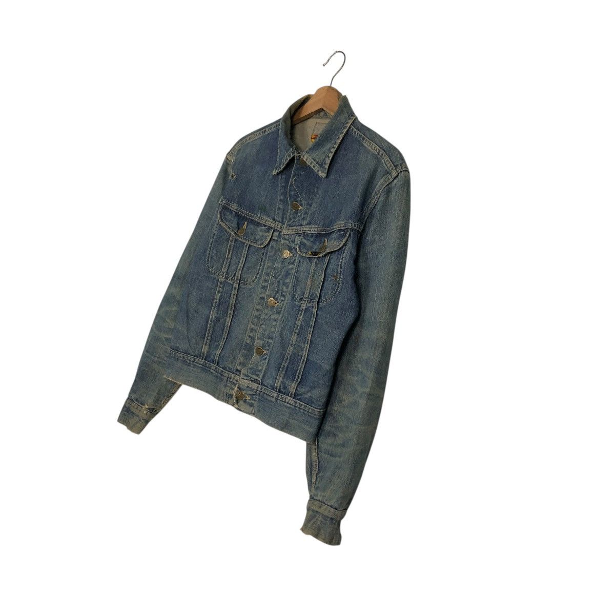 Lee 🔥TRUE VINTAGE 50’s TRUCKER DENIM JACKET LEE RIDERS Size US M / EU 48-50 / 2 - 4 Thumbnail