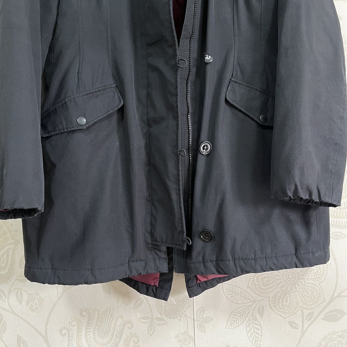 Tommy Hilfiger Tommy Hilfiger Puffer Hoodie Long Jacket Size US XL / EU 56 / 4 - 9 Thumbnail