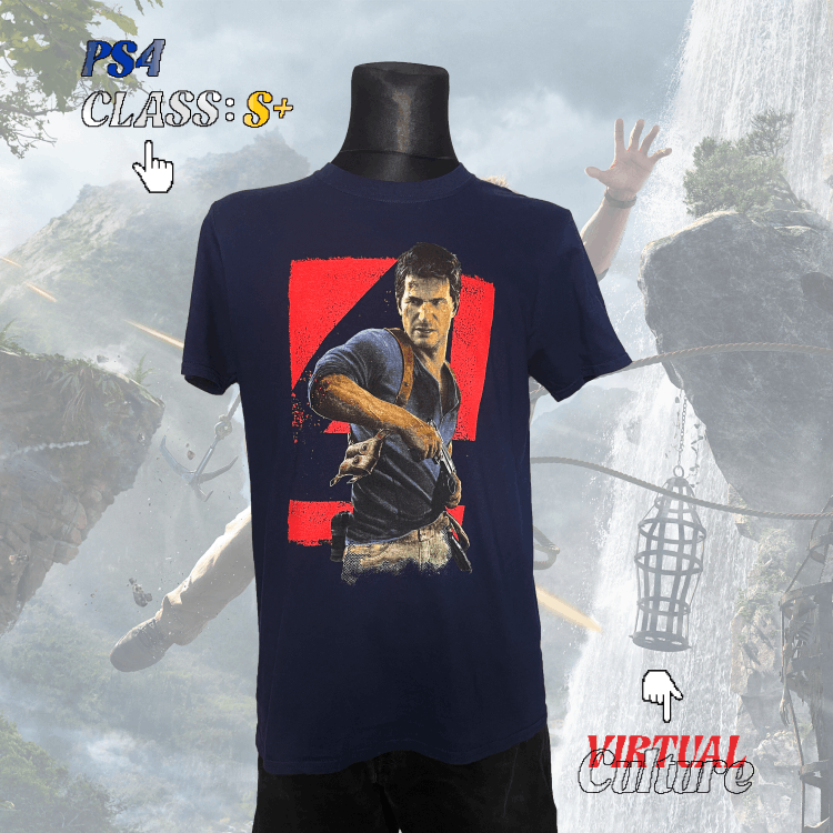 Vintage Uncharted 4 Official T-shirt Size US L / EU 52-54 / 3 - 1 Thumbnail
