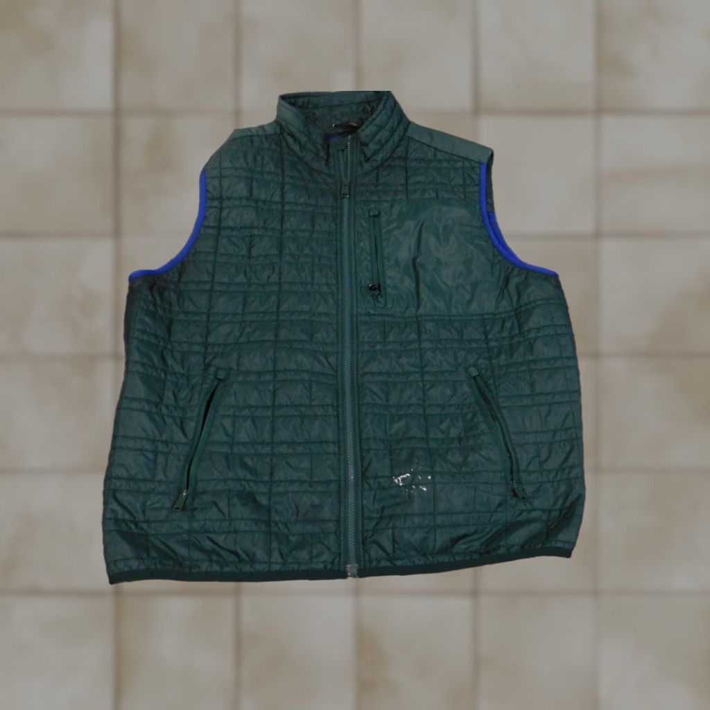 Tommy Hilfiger Tommy Hilfiger Vest Men 2XL Green Nylon Puffer Zip Outdoors Pockets Primaloft Bomber Jacket Mitt Mens Size US XXL / EU 58 / 5 - 1 Thumbnail