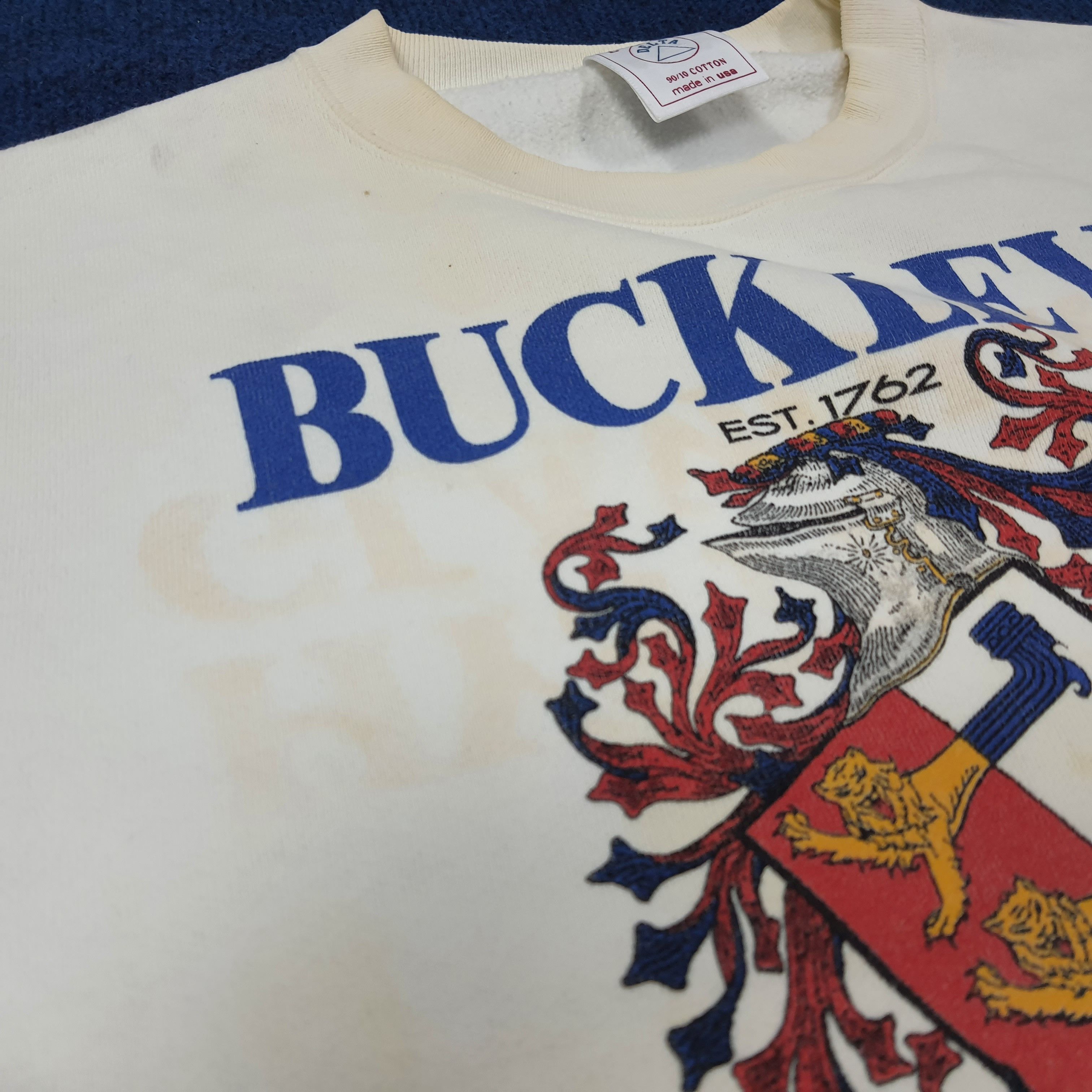 Delta Vintage American Buckley's Tavern Art Sweatshirt C225N13 Size US L / EU 52-54 / 3 - 10 Thumbnail