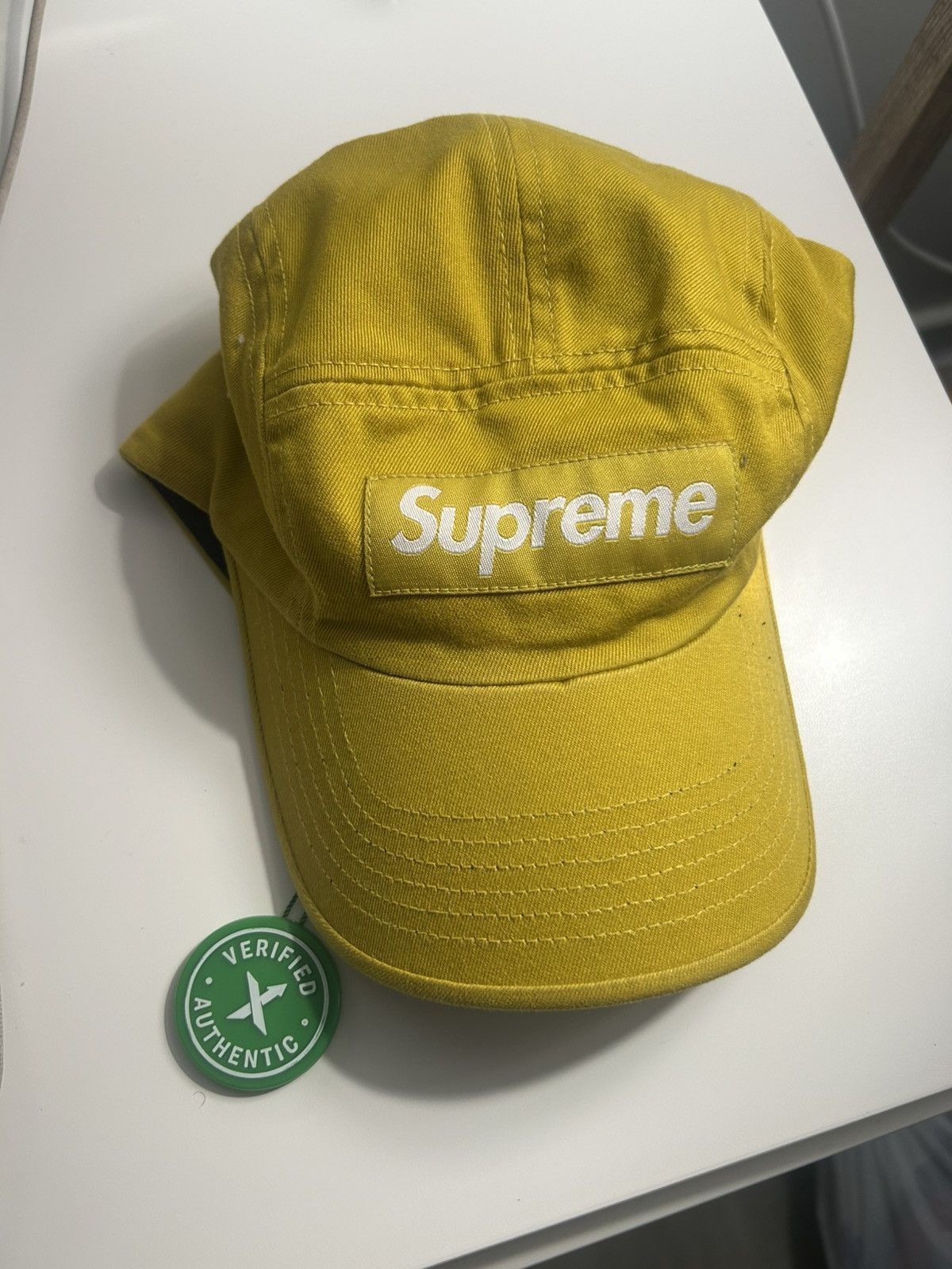 Supreme Supreme camp cap yellow mustard Size ONE SIZE - 1 Thumbnail