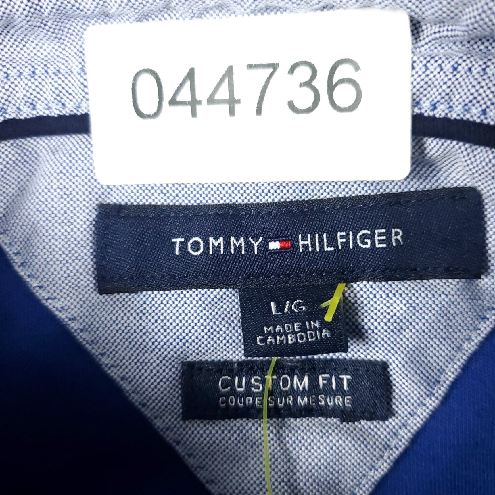 Tommy Hilfiger Tommy Hilfiger Polo Shirt Mens Large Blue Casual Short Sleeve Activewear Size US L / EU 52-54 / 3 - 7 Thumbnail