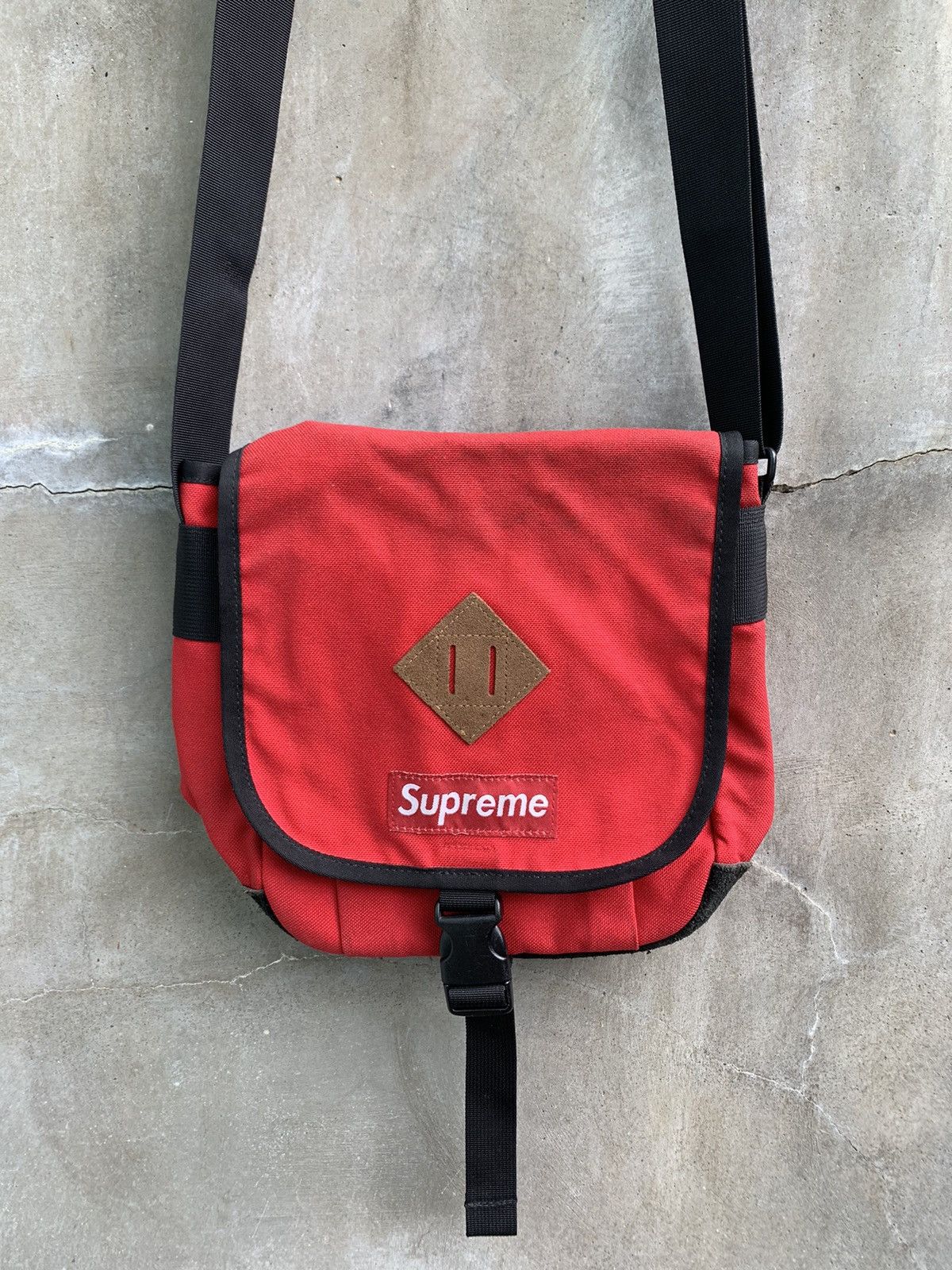 Supreme 2008 Box Logo Messenger Bag Size ONE SIZE - 4 Thumbnail