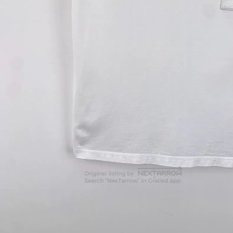Hermes Hermes White pocket embroidered cotton short-sleeved T-shi Size XS / US 0-2 / IT 36-38 - 4 Thumbnail