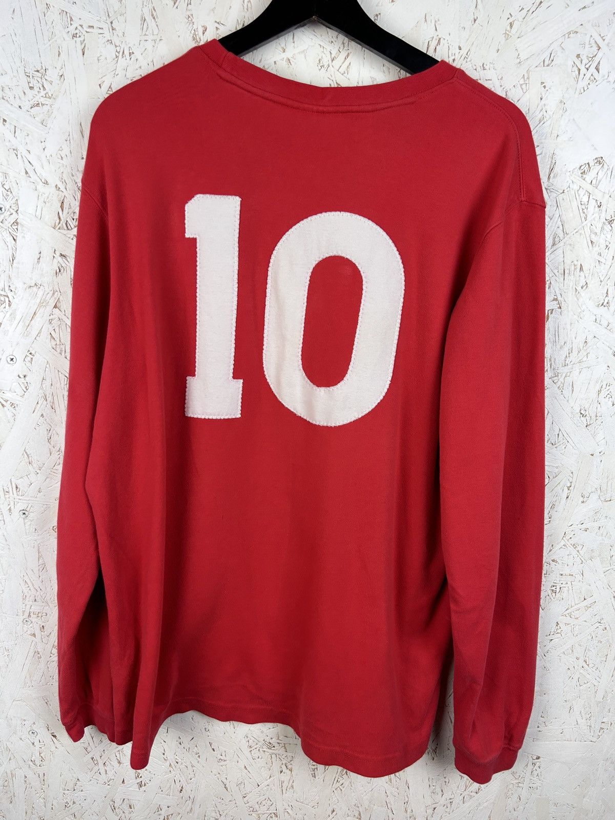 Umbro Vintage 1966 England Umbro Re-Issue #10 Long Sleeve Jersey Size US L / EU 52-54 / 3 - 6 Thumbnail