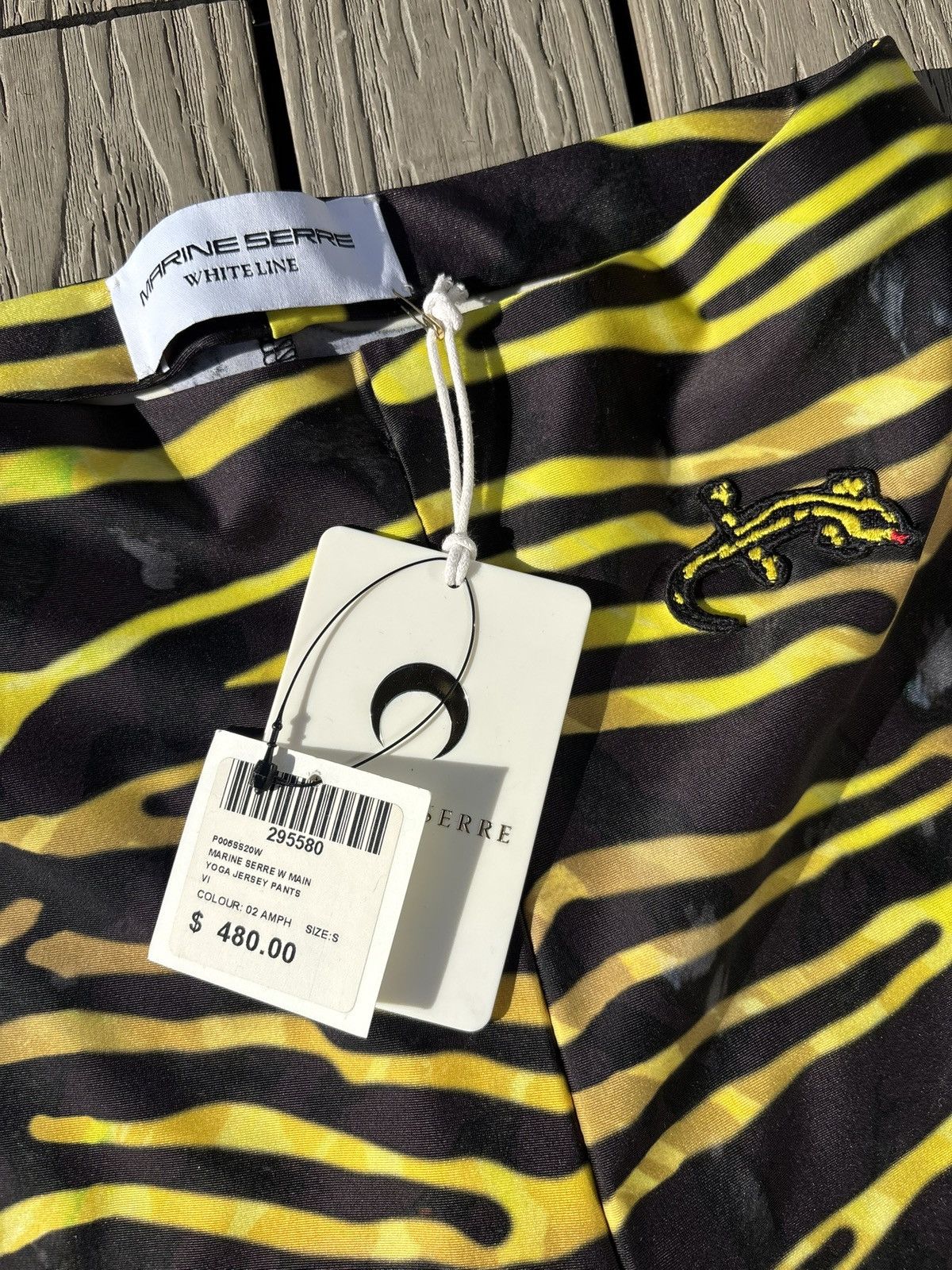 Marine Serre Marine Serre SS20 Amphibian Yoga Jersey Pants NWT Size S Size 26" / US 2 / IT 38 - 2 Thumbnail