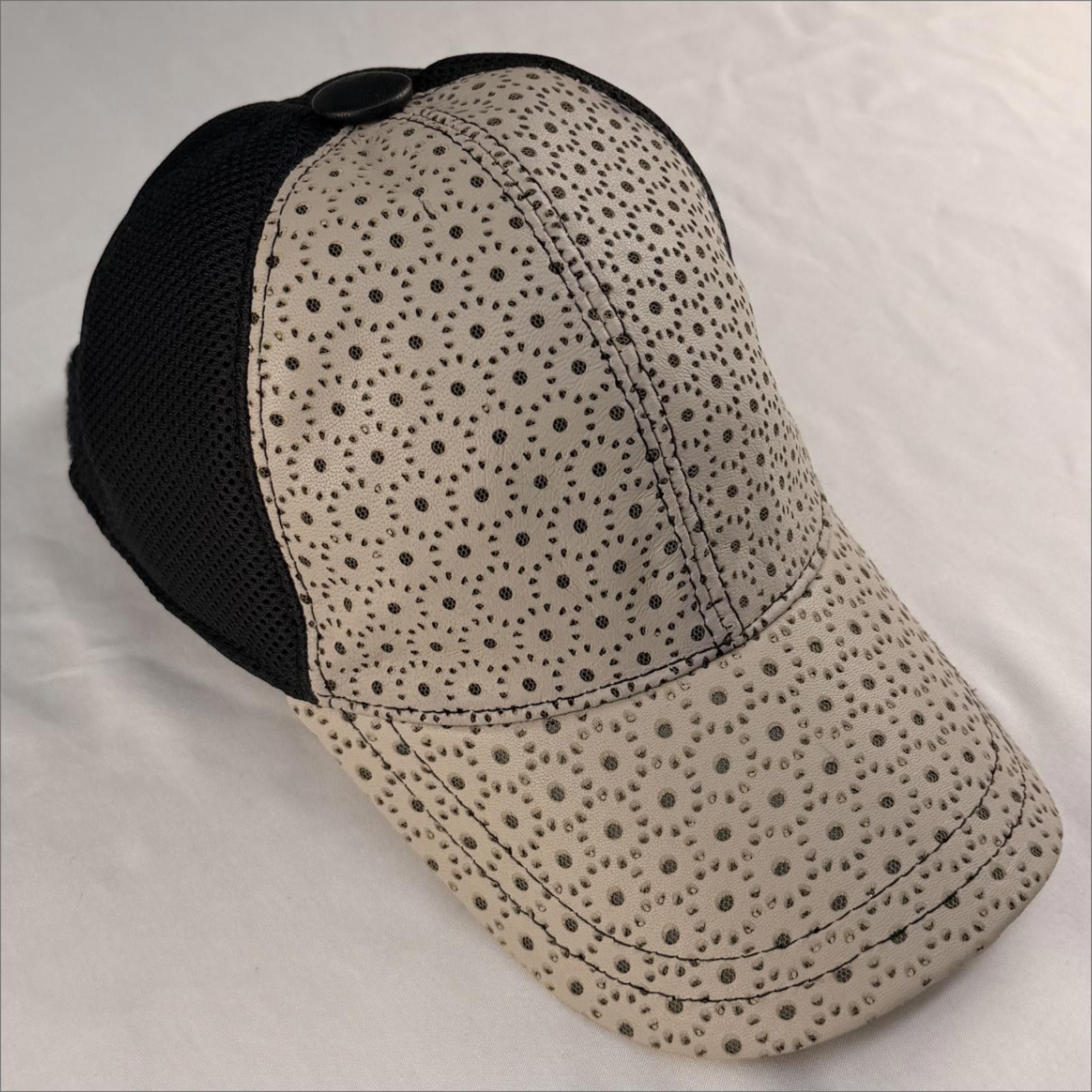 Other NEW Leather Baseball Cap - Premium Hat 077 Size ONE SIZE - 4 Thumbnail