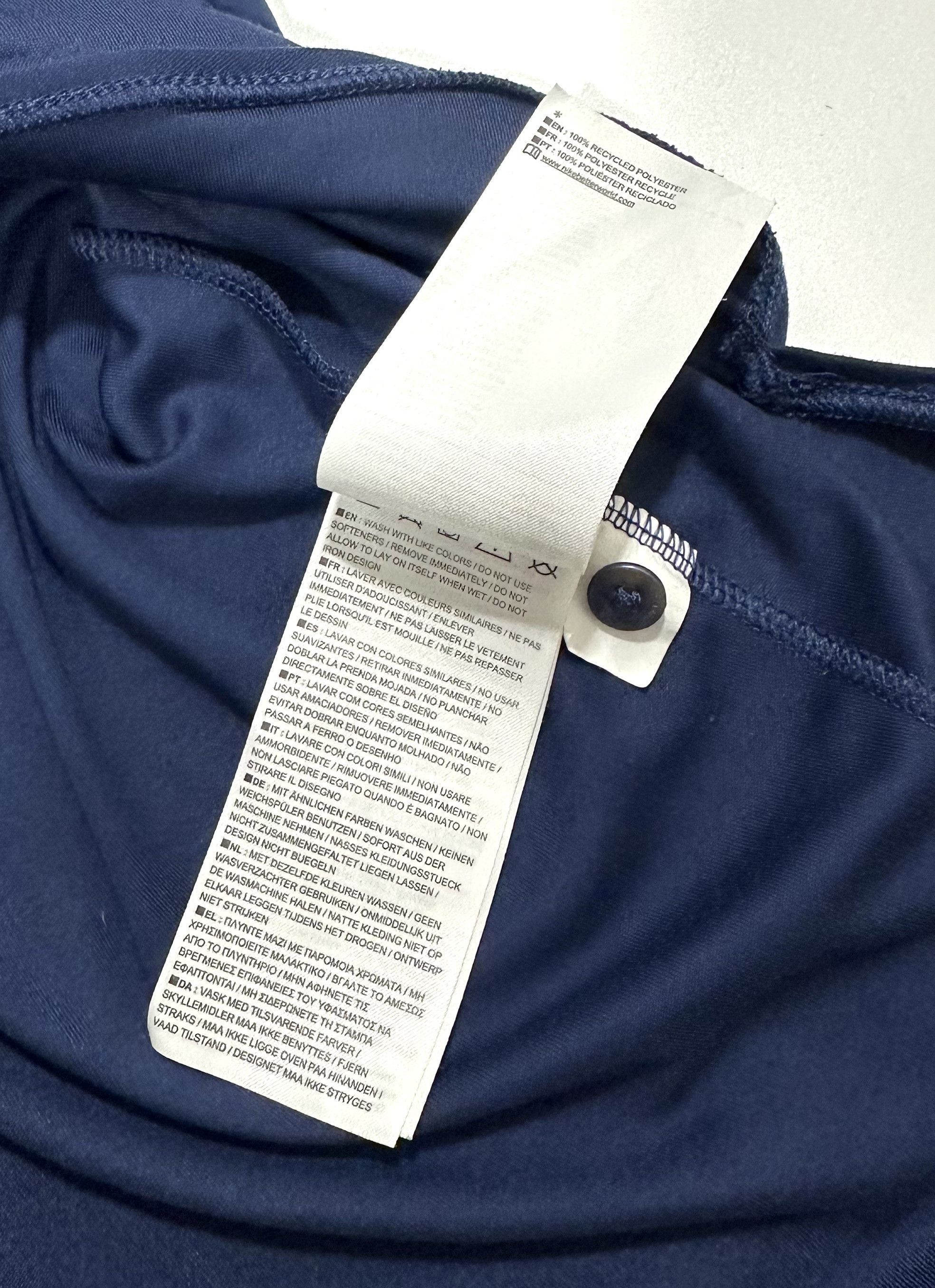 Nike Nike Advantage Polo Solid Mens Dri-Fit Sz S Navy Size US S / EU 44-46 / 1 - 8 Thumbnail