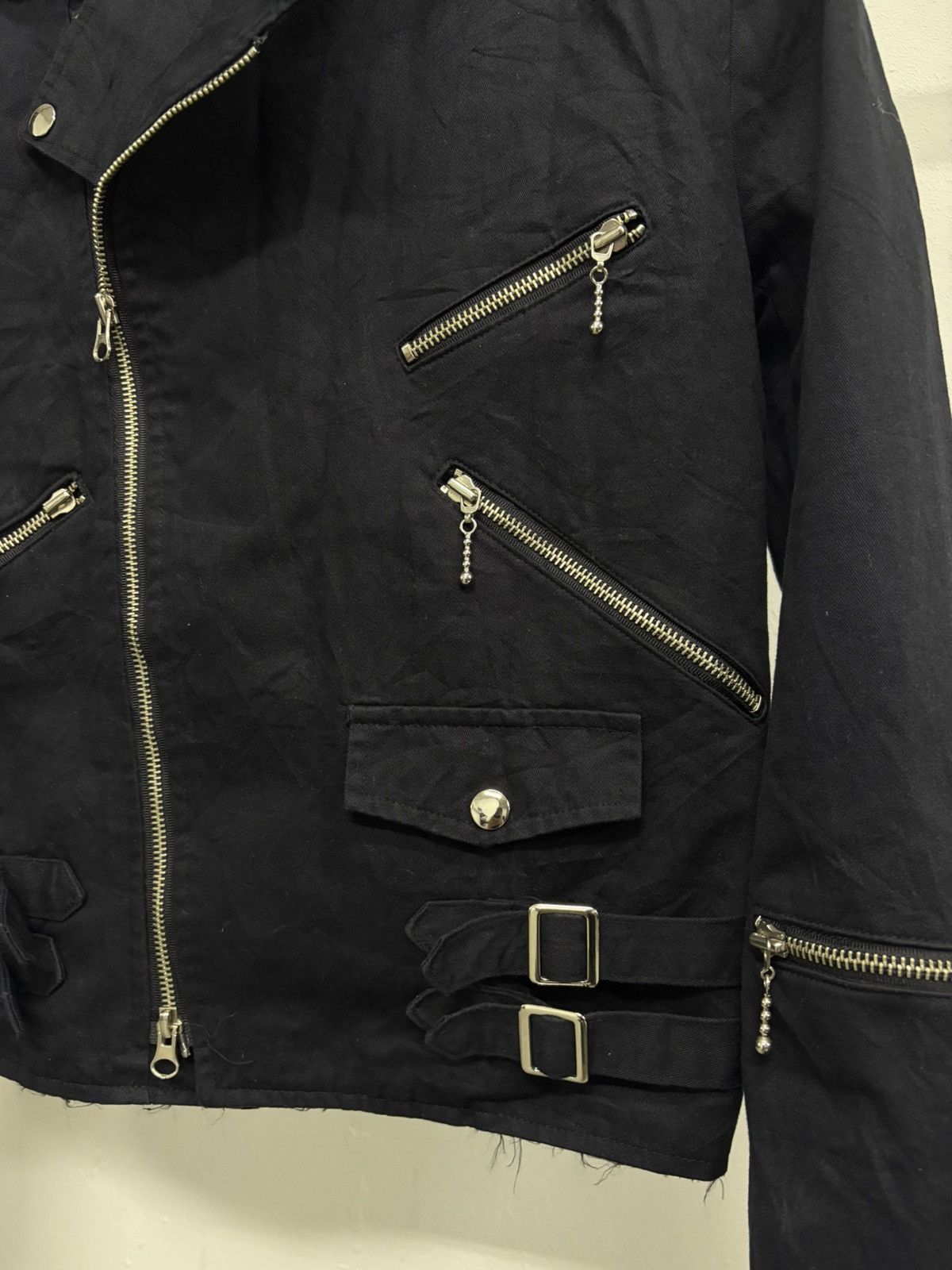 Attachment Hybrid Ramones Double Collar Breasted Biker Zipper Jacket Size US S / EU 44-46 / 1 - 16 Thumbnail