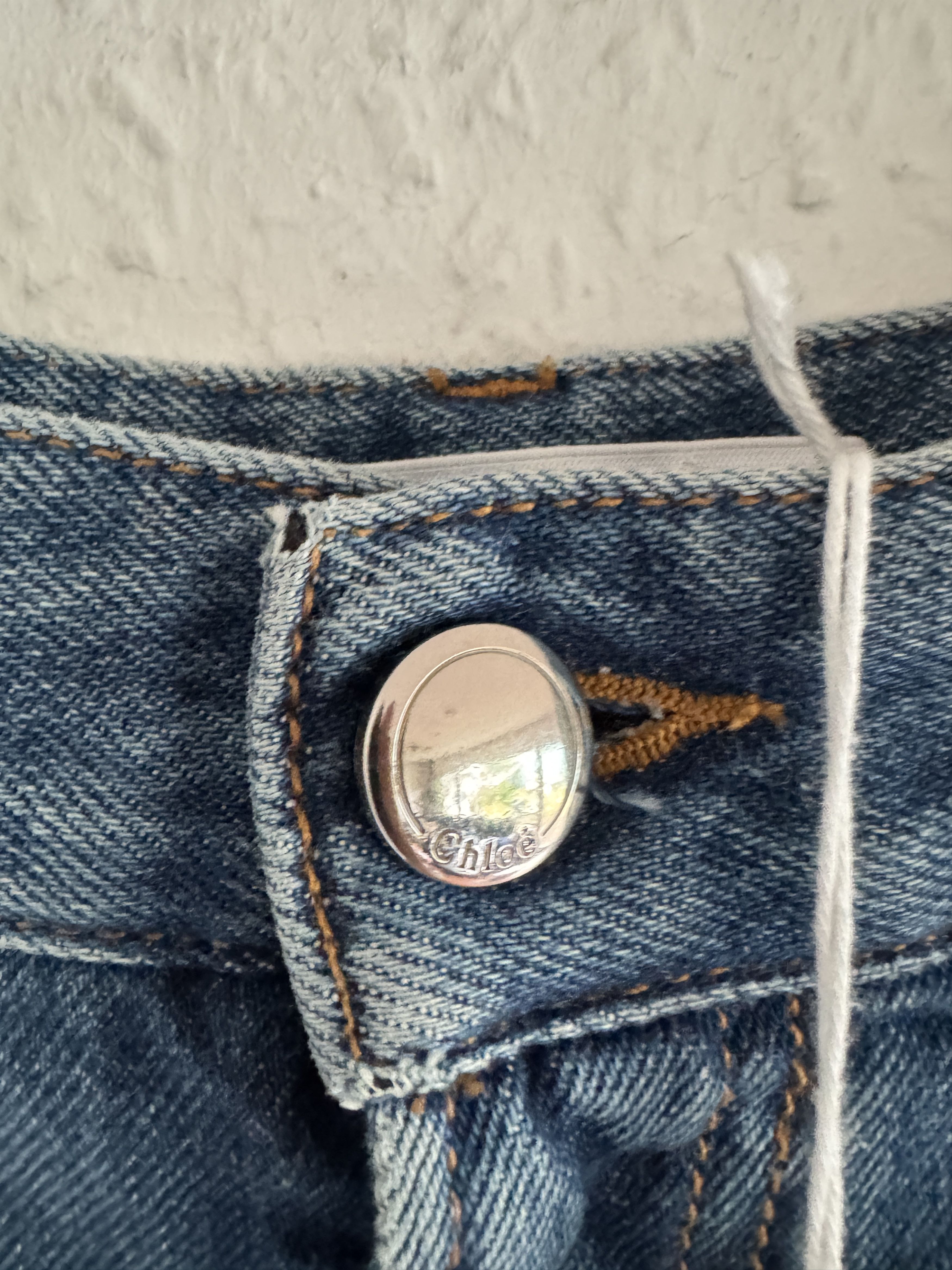 Chloe Blue Denim Skirt – Size 42 Size 30" / US 8 / IT 44 - 14 Thumbnail