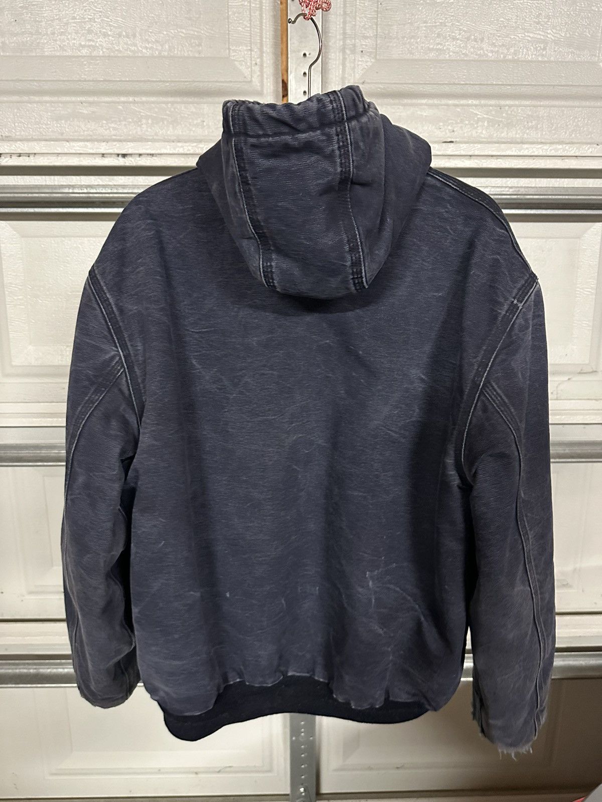 Carhartt × Other × Vintage Faded Distressed Carhartt hooded jacket Size US L / EU 52-54 / 3 - 4 Thumbnail