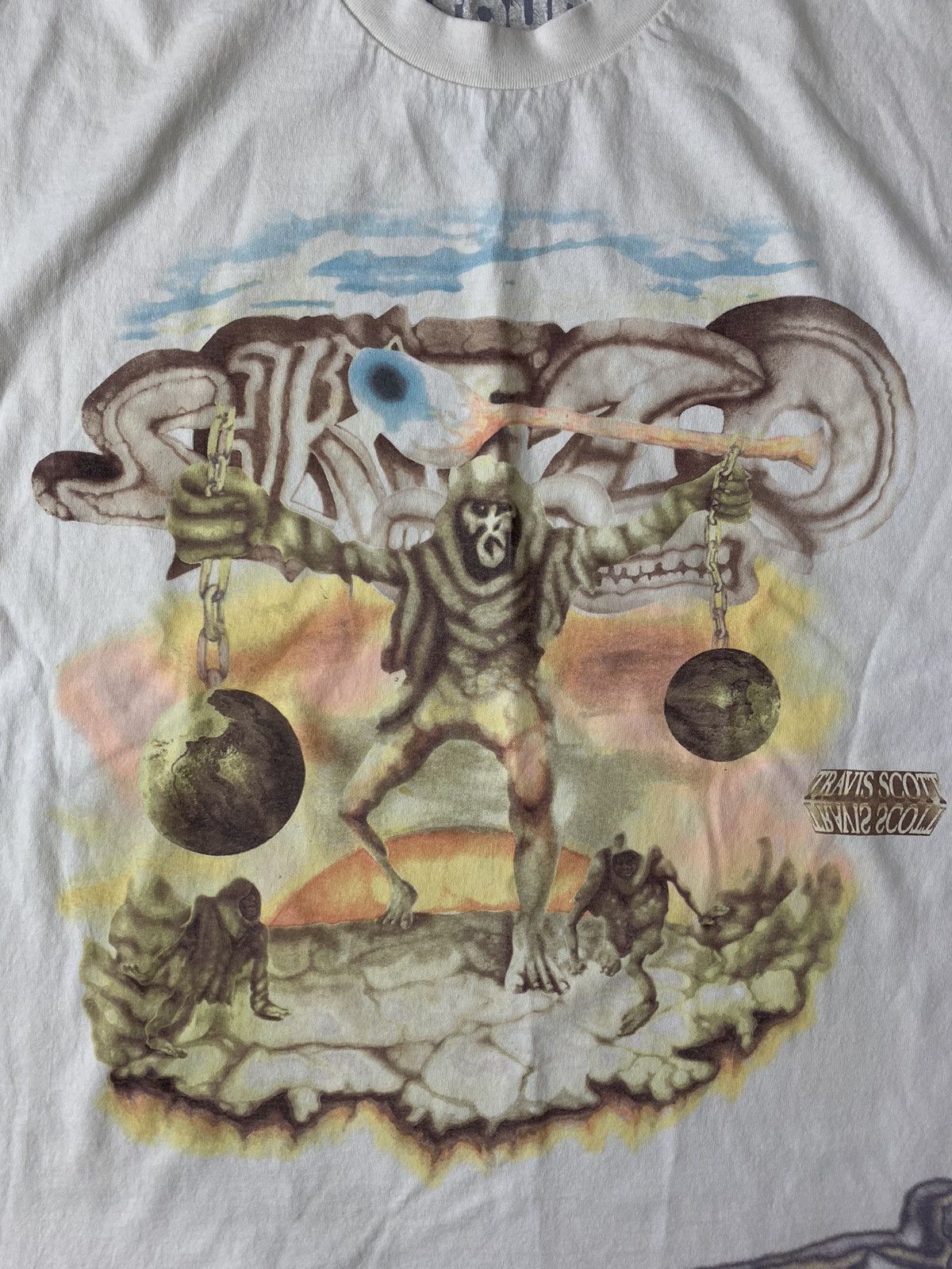 Band Tees TRAVIS SCOTT UTOPÍA TOUR TEE. Size US XL / EU 56 / 4 - 7 Thumbnail