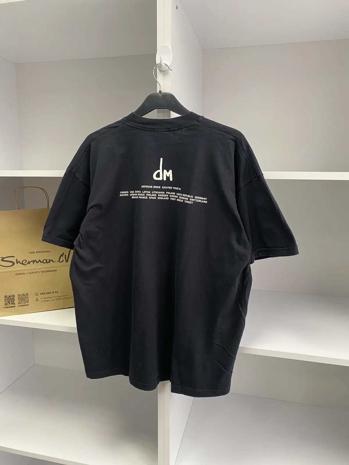 Band Tees × Vintage Vintage 2001 Depeche Mode Exciter Tour Tee Size US XL / EU 56 / 4 - 9 Thumbnail