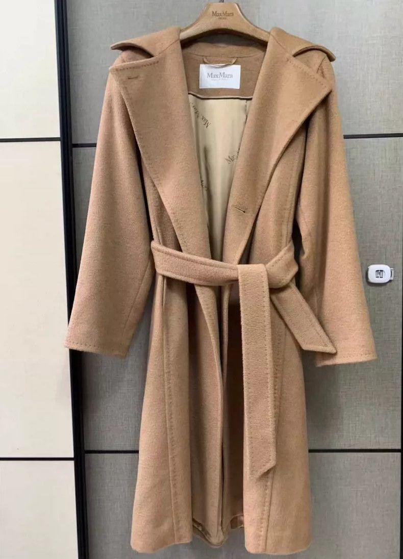 Max Mara MaxMara Manuela Camel Wool Coat -dmc Size US XS / EU 42 / 0 - 1 Thumbnail