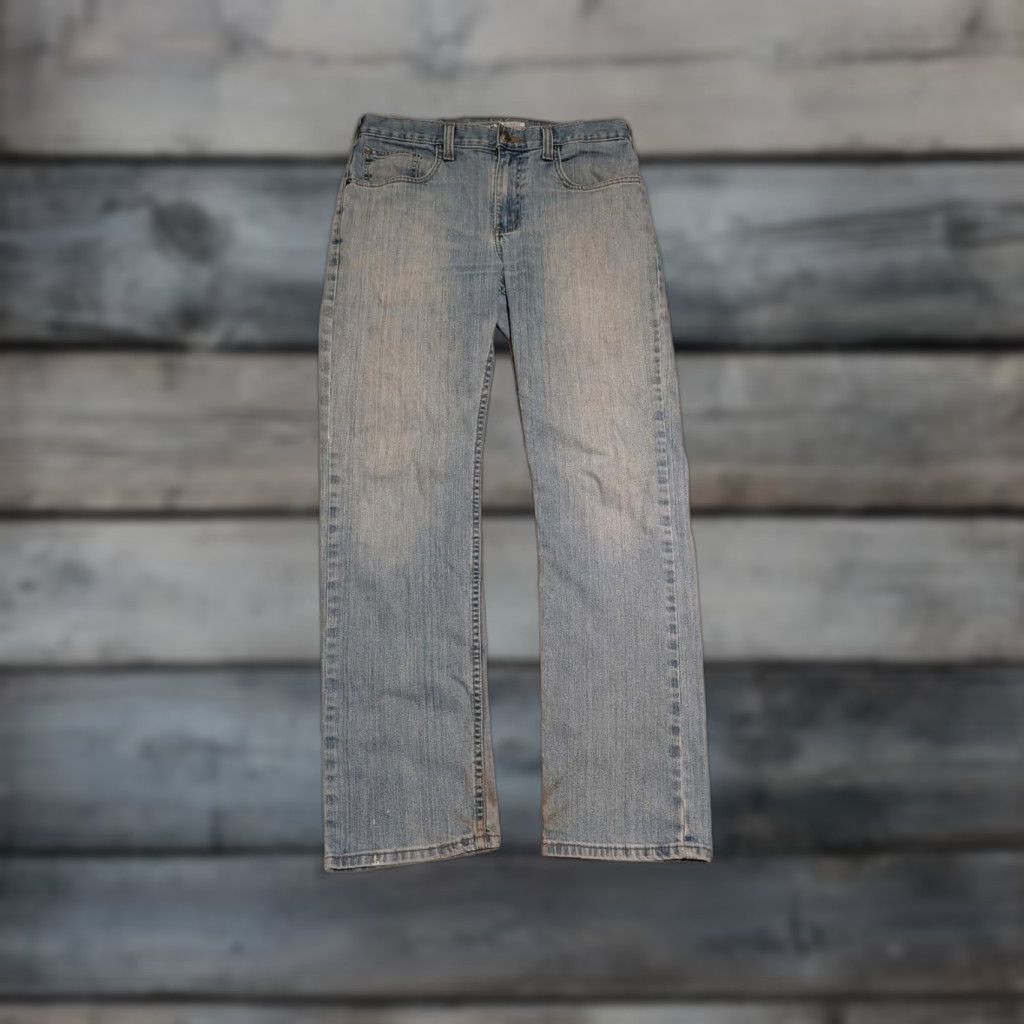 Carhartt Carhartt Jeans Mens 32x32 Blue Rugged Flex Relaxed Fit 5-Pocket Denim BD2804-M Size US 32 / EU 48 - 1 Thumbnail