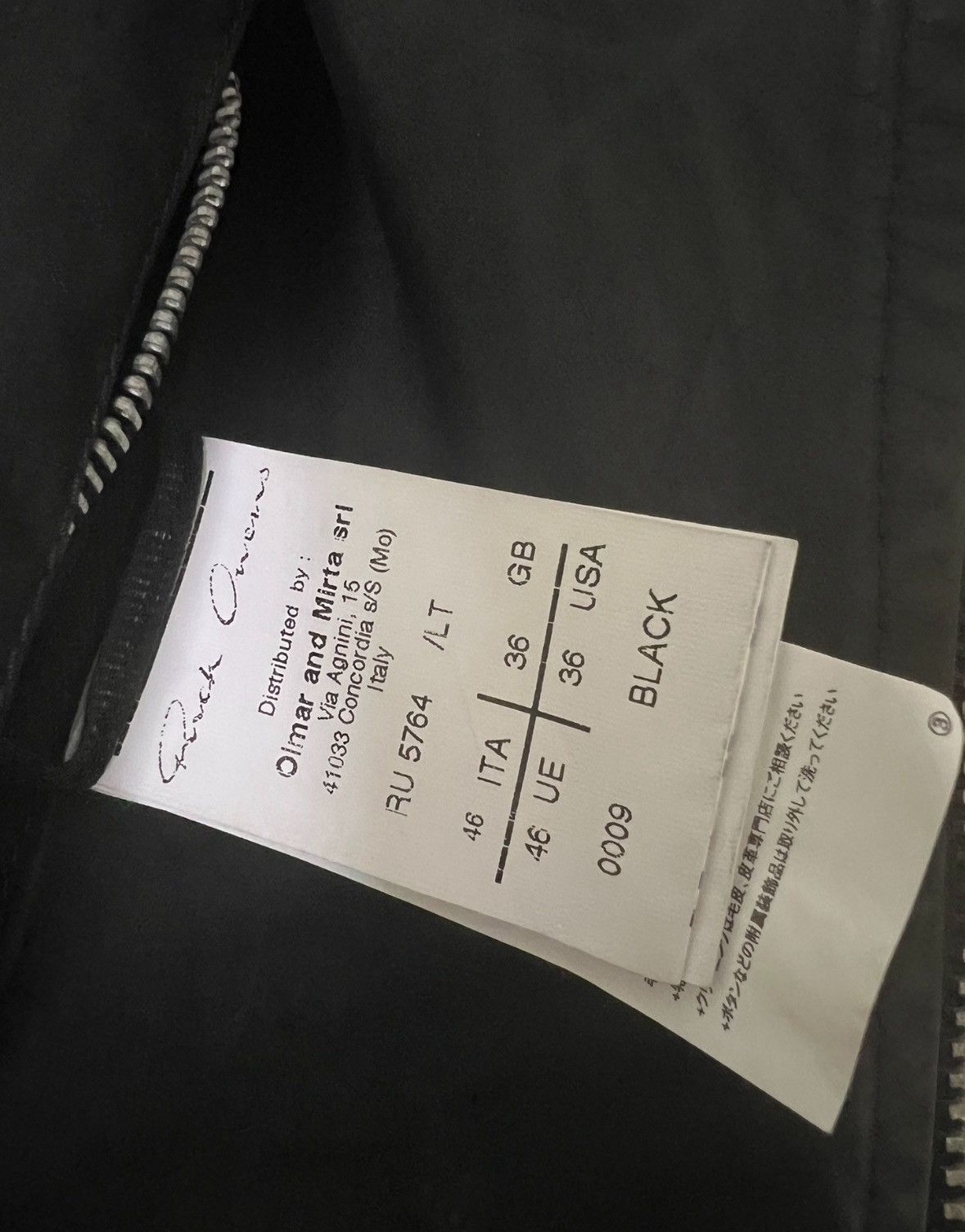 Rick Owens Rick Owens Leather jacket 2504-Nextarrow Size US S / EU 44-46 / 1 - 8 Thumbnail